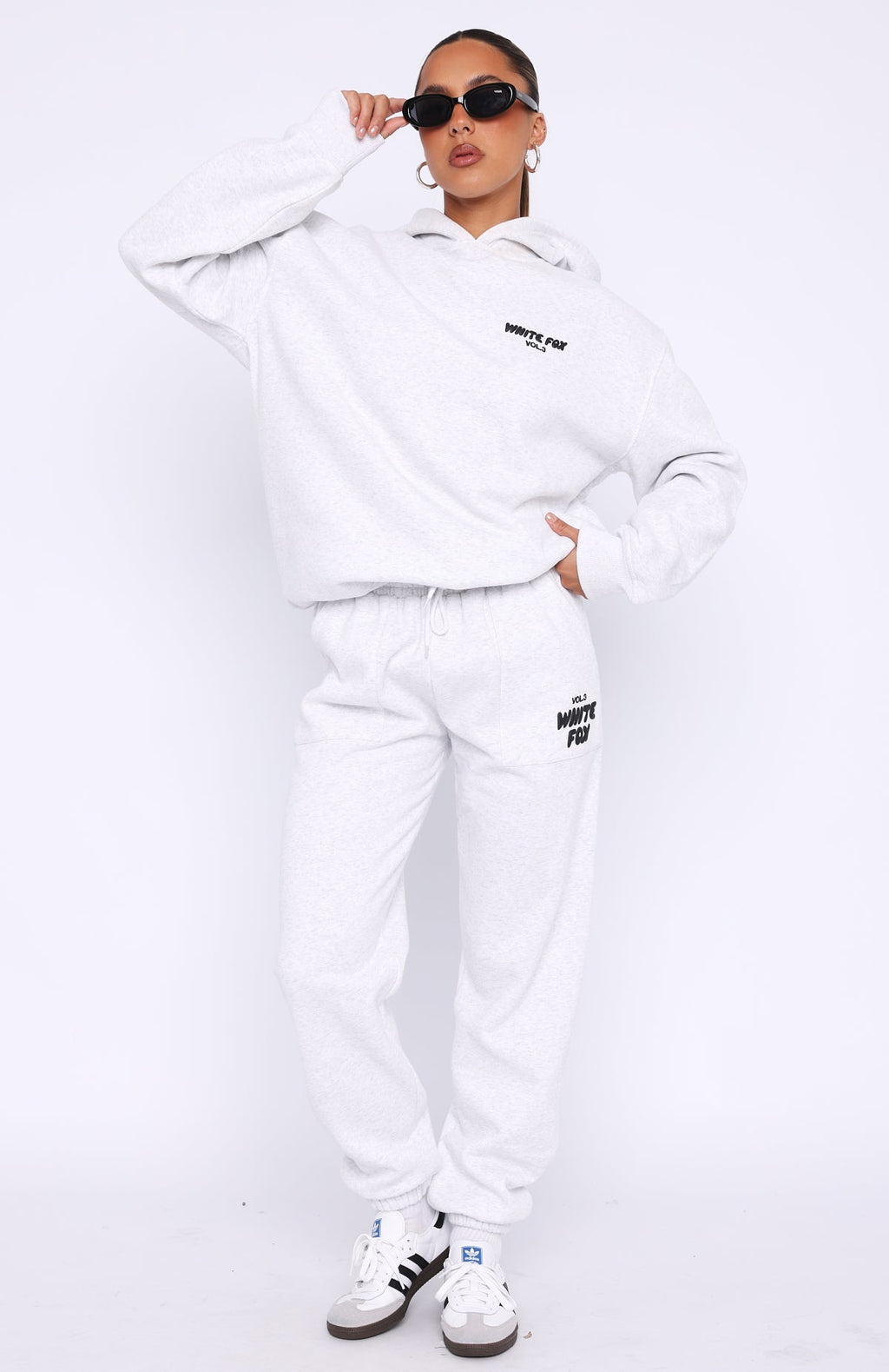 White Fox Offstage Sweatpants Frosted