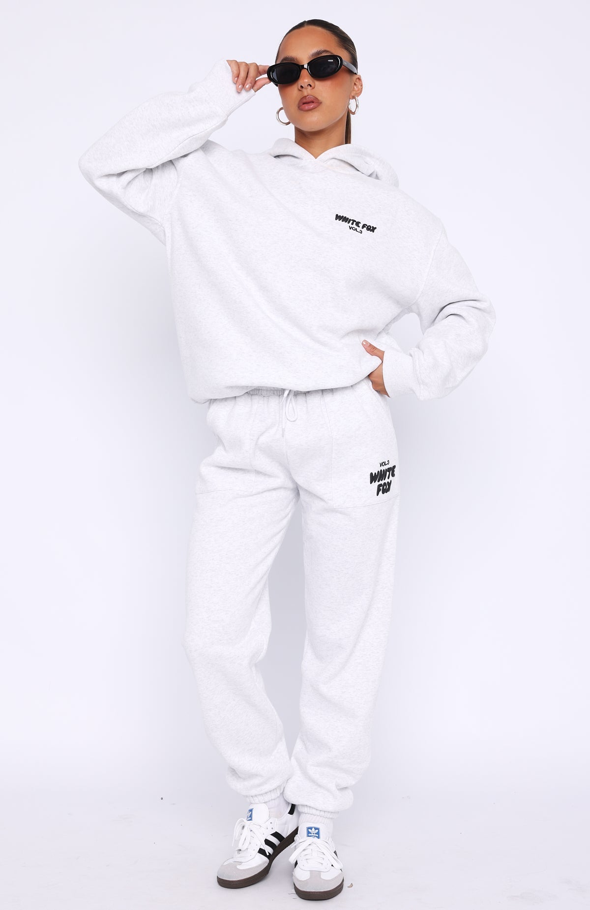 White Fox Offstage Sweatpants Frosted