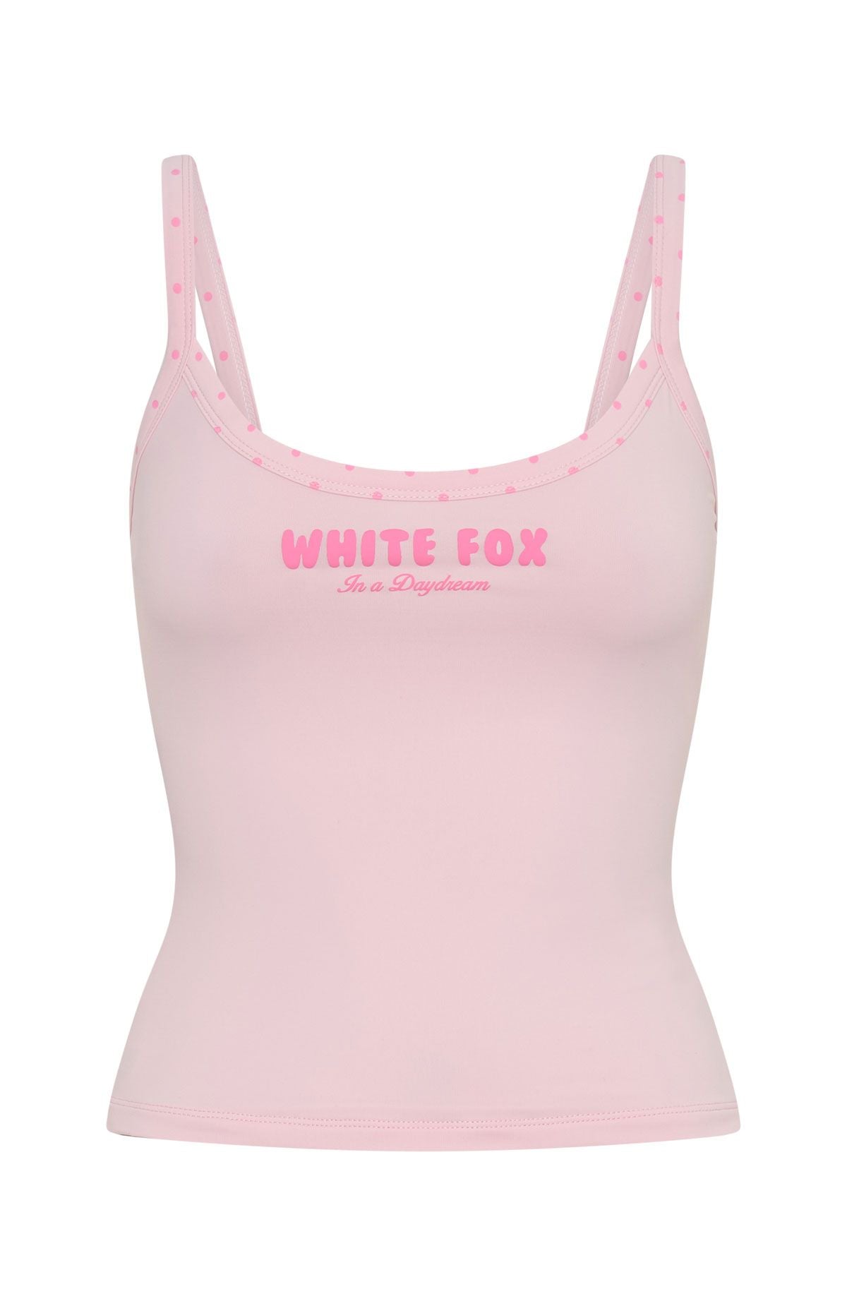 White Fox Daydreamers Nadia Tank Soft Pink