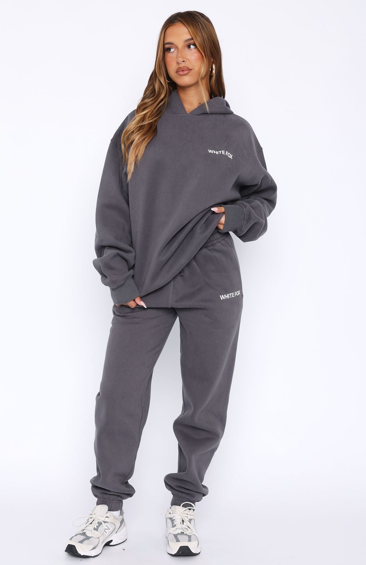 White Fox Core Classic Sweatpants Volcanic