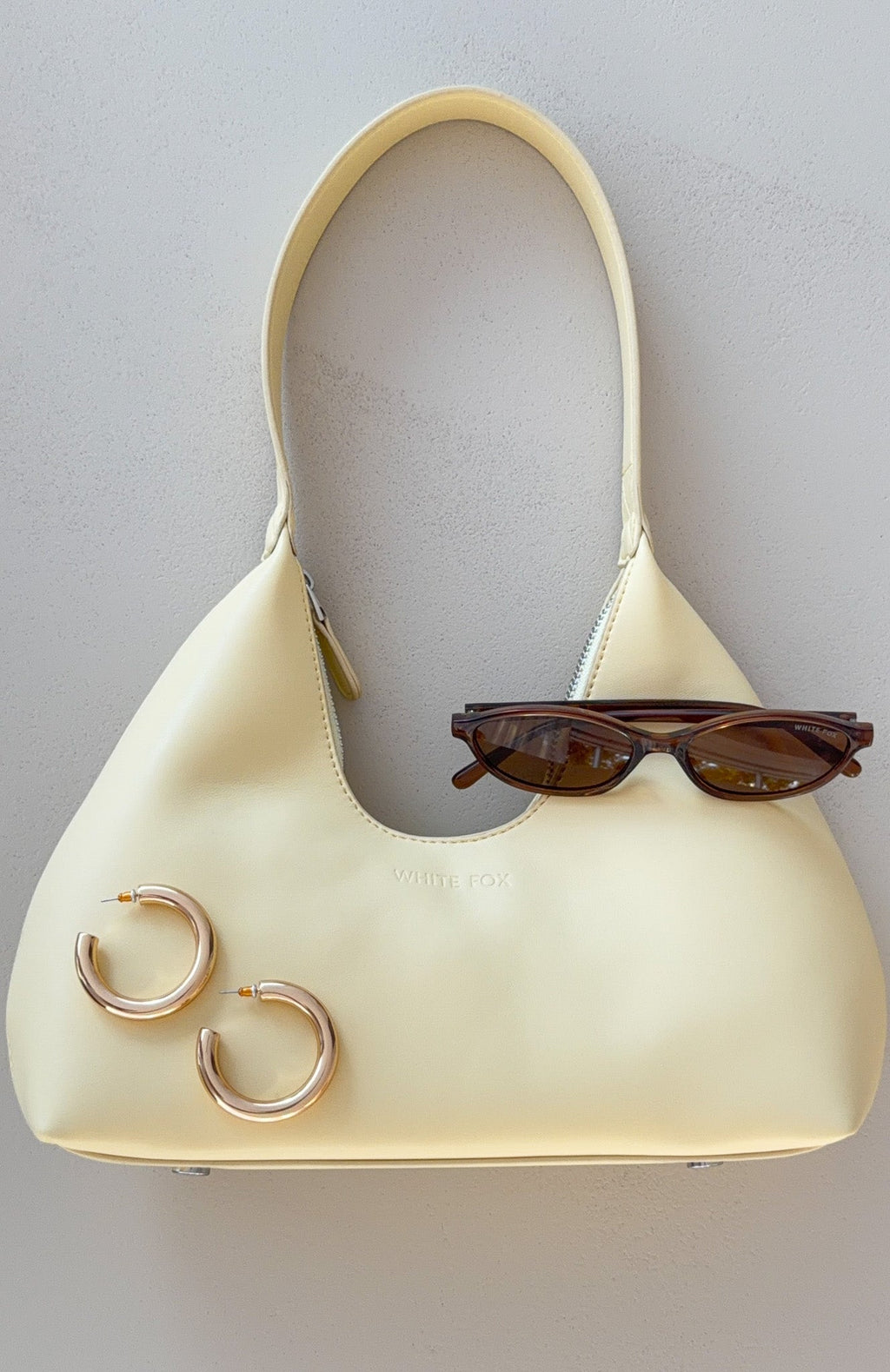 White Fox Becca Shoulder Bag Butter