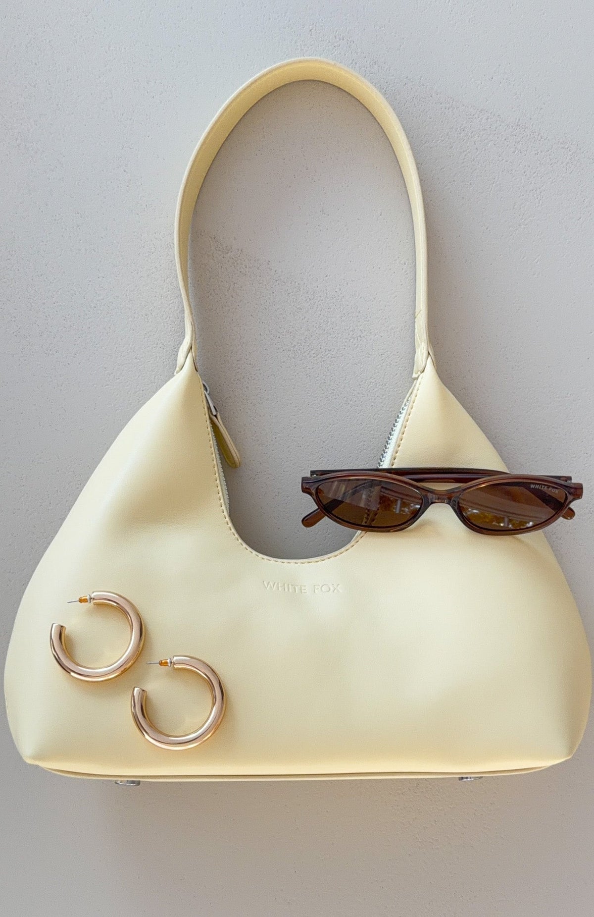 White Fox Becca Shoulder Bag Butter