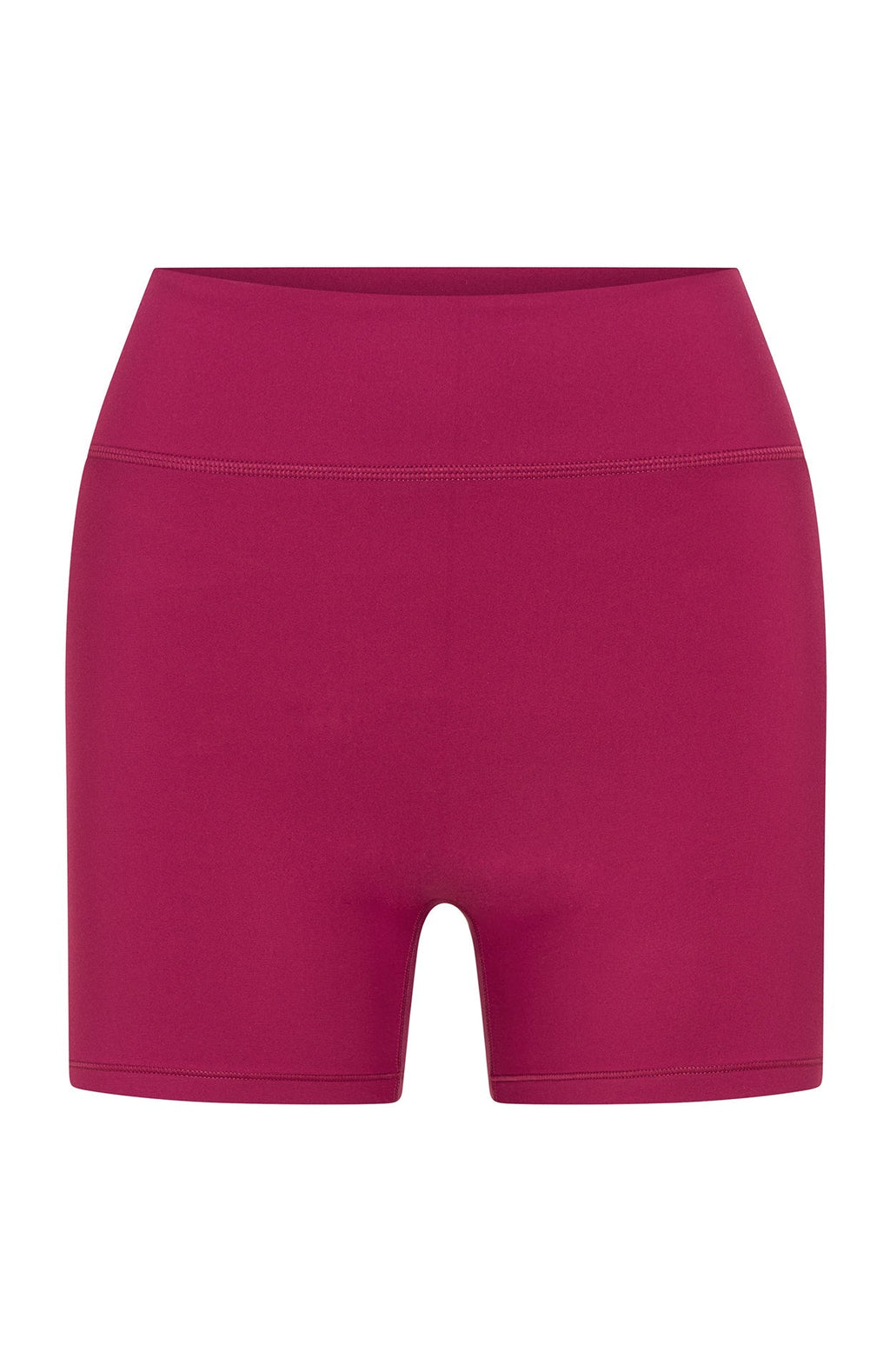 White Fox Endurance Scrunch High Waisted Shorts Berry