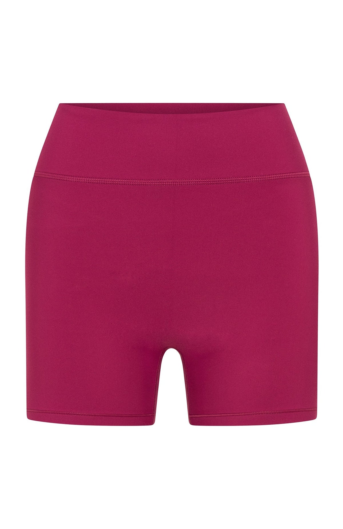 White Fox Endurance Scrunch High Waisted Shorts Berry
