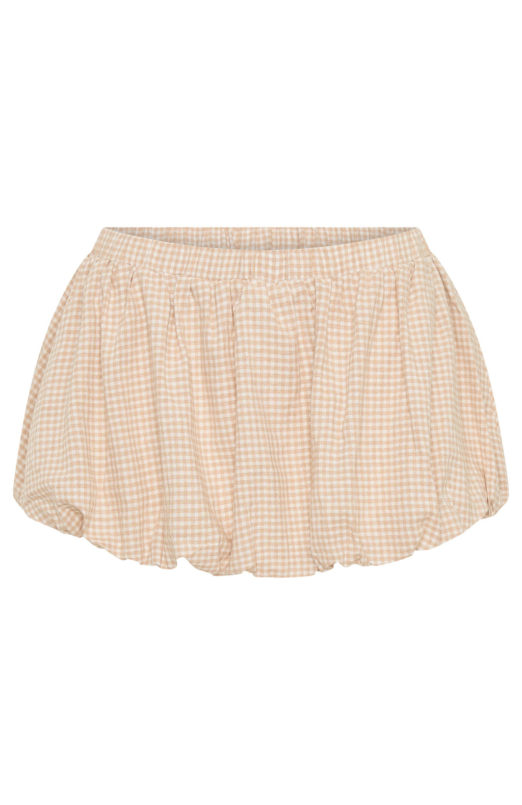 White Fox Taking You For Granted Mini Skort Beige