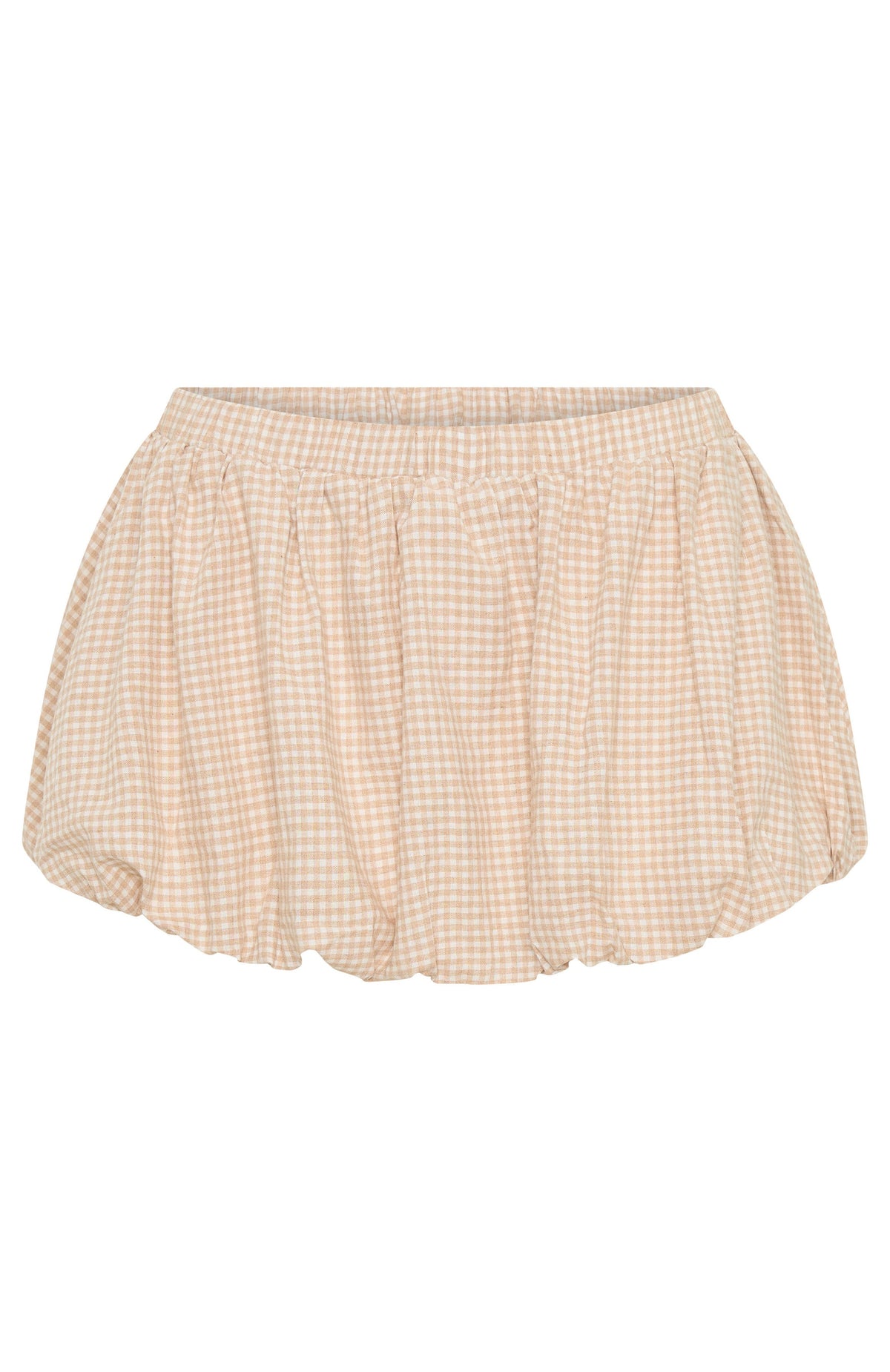 White Fox Taking You For Granted Mini Skort Beige