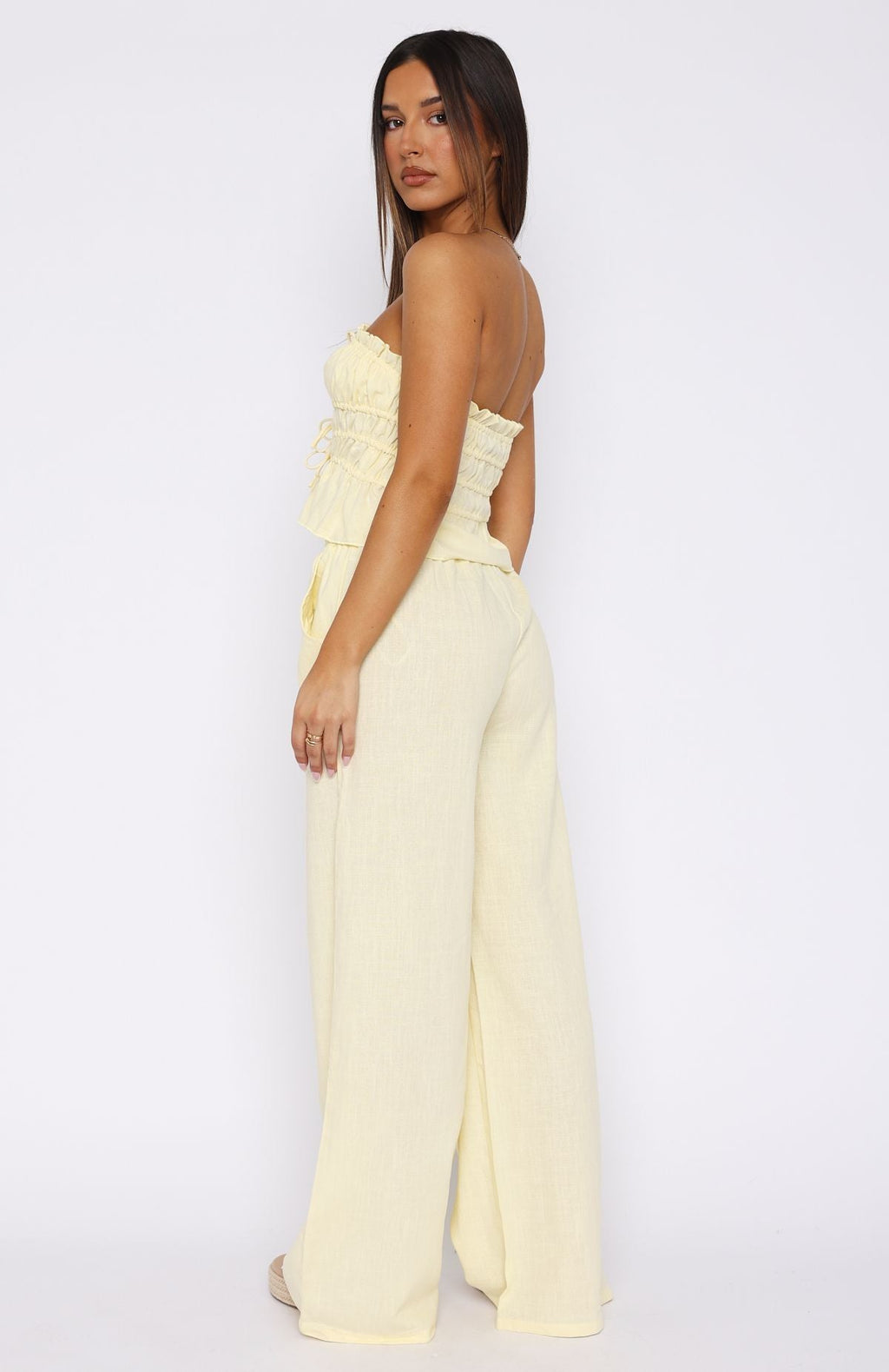 White Fox Secret Society Pants Lemon