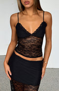 White Fox Not The One Top Black