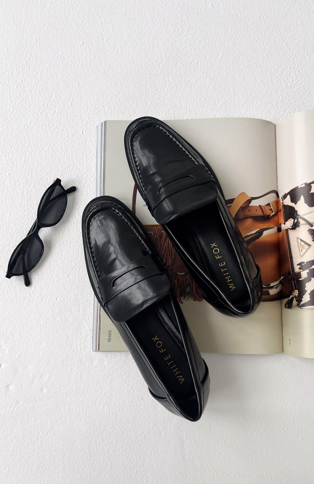 White Fox Judson Loafers Black
