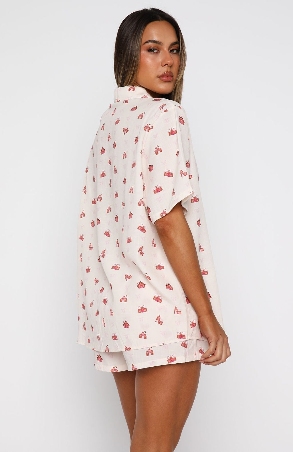White Fox Offline Pyjama Set Gingerbread Dreams