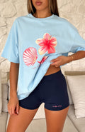 White Fox Treasured Memories Bike Shorts Navy