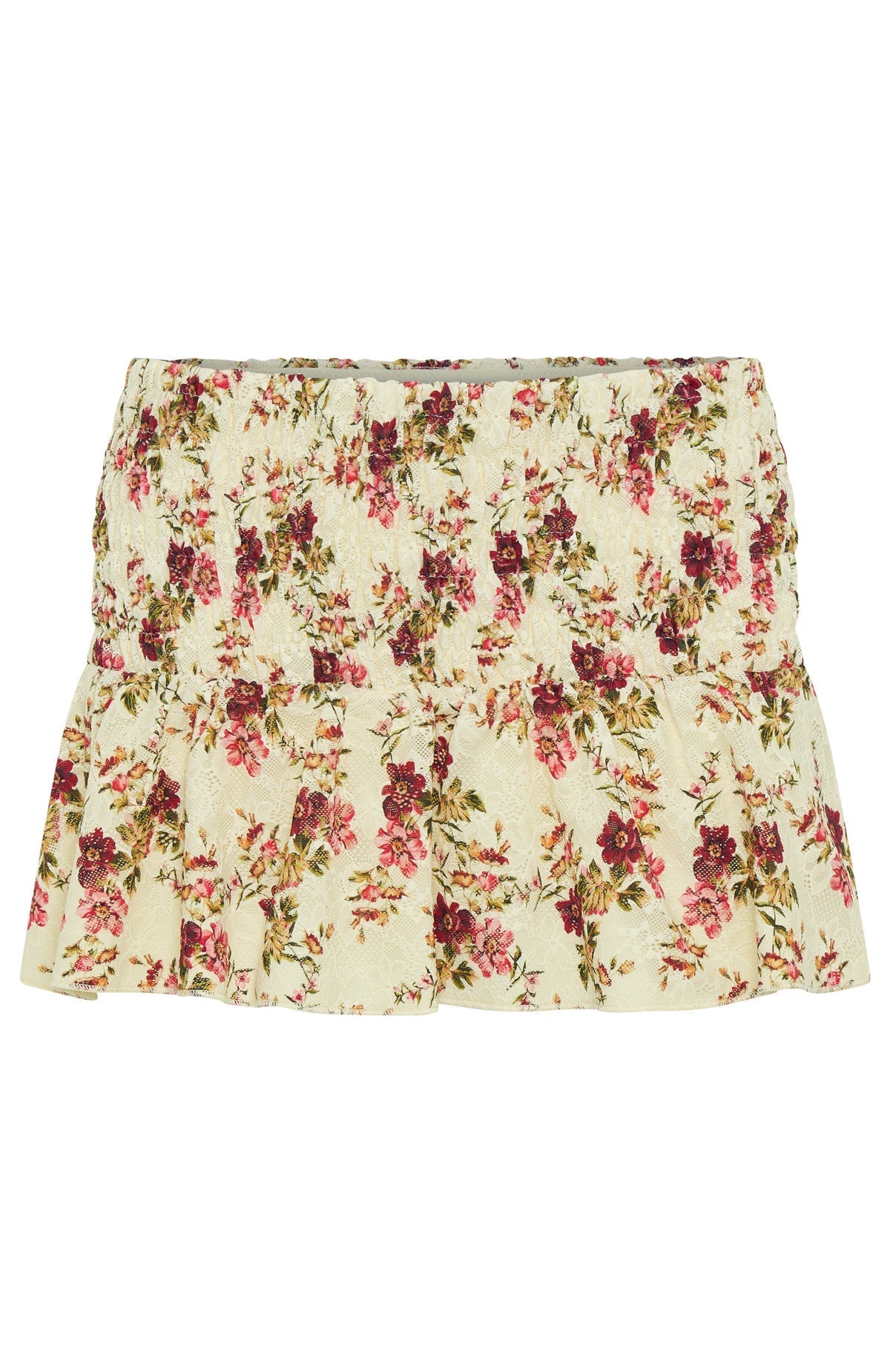 White Fox If You Please Lace Mini Skirt Antique Garden