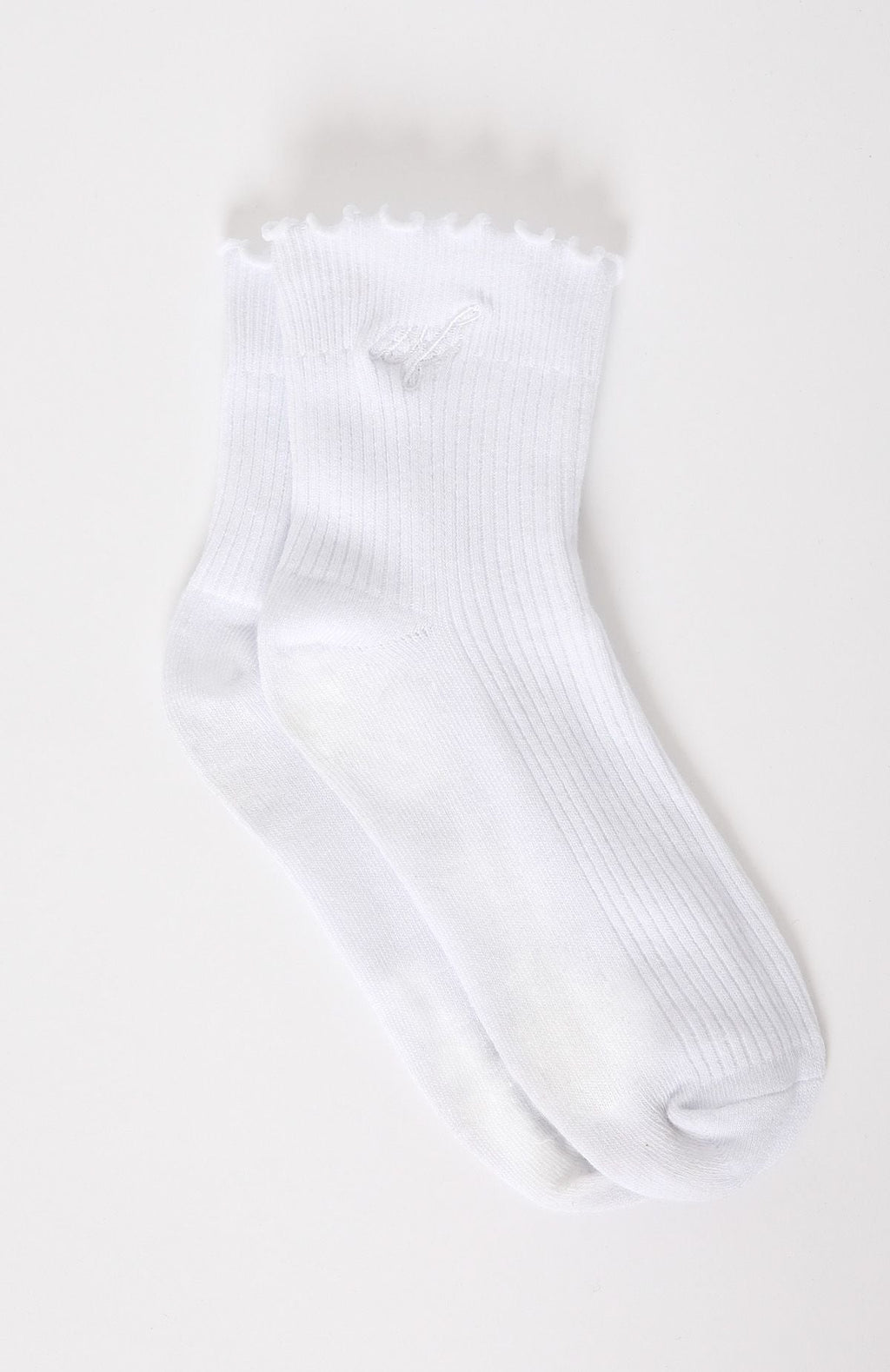 White Fox Me Time Socks White