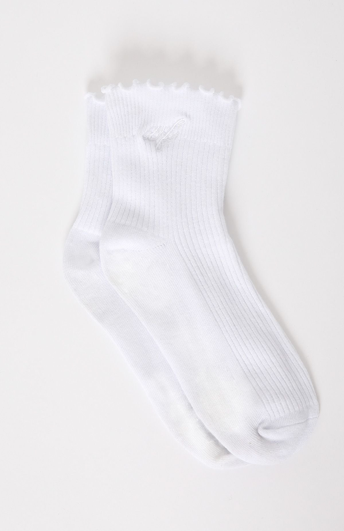 White Fox Me Time Socks White