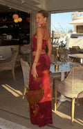 White Fox Sunset Girl Maxi Skirt Dark Romance