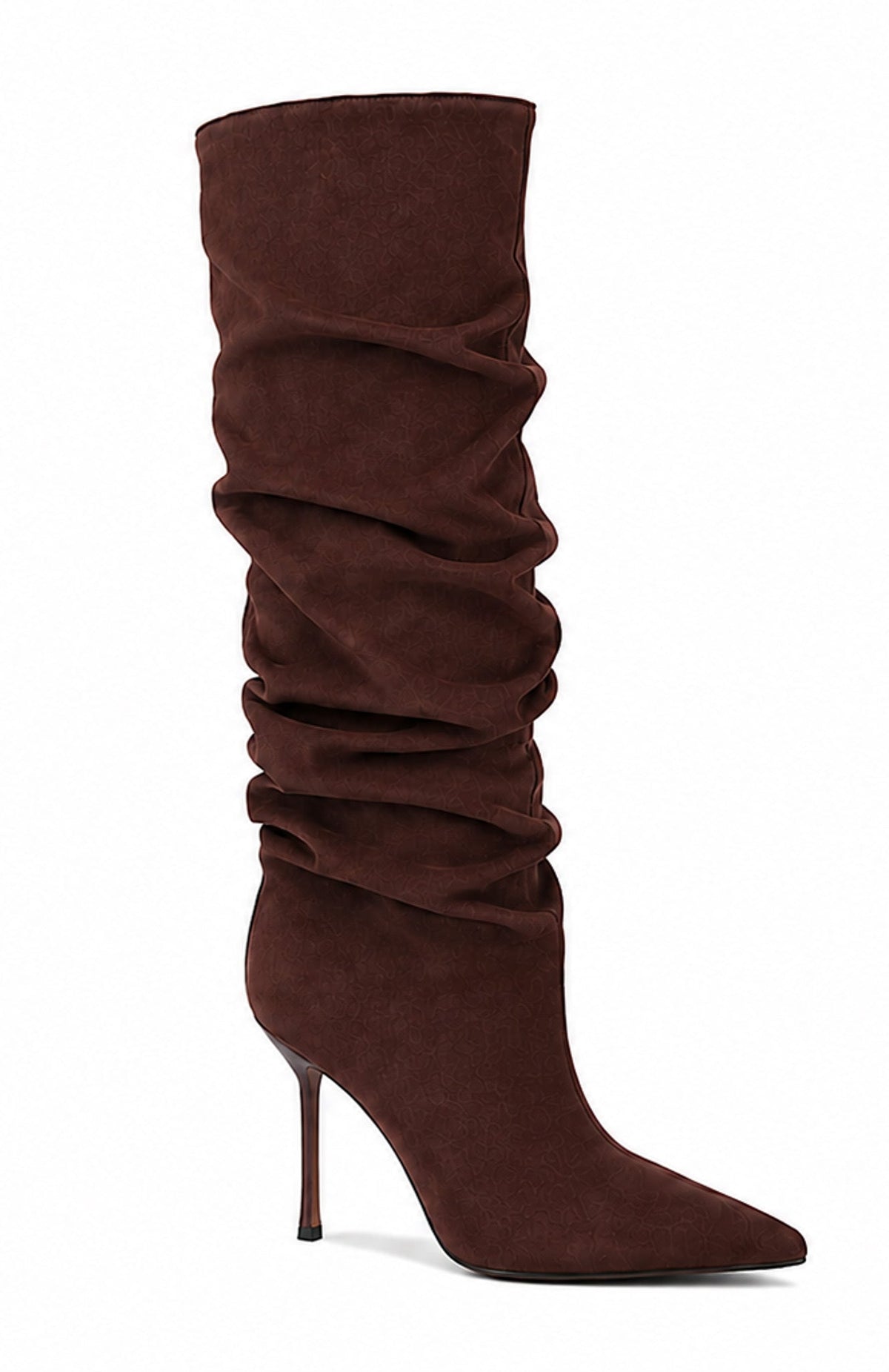 White Fox Redford Knee High Boots Chocolate