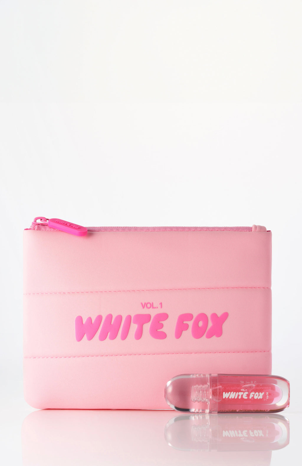 White Fox The Cosmetic Pouch & Lip Oil