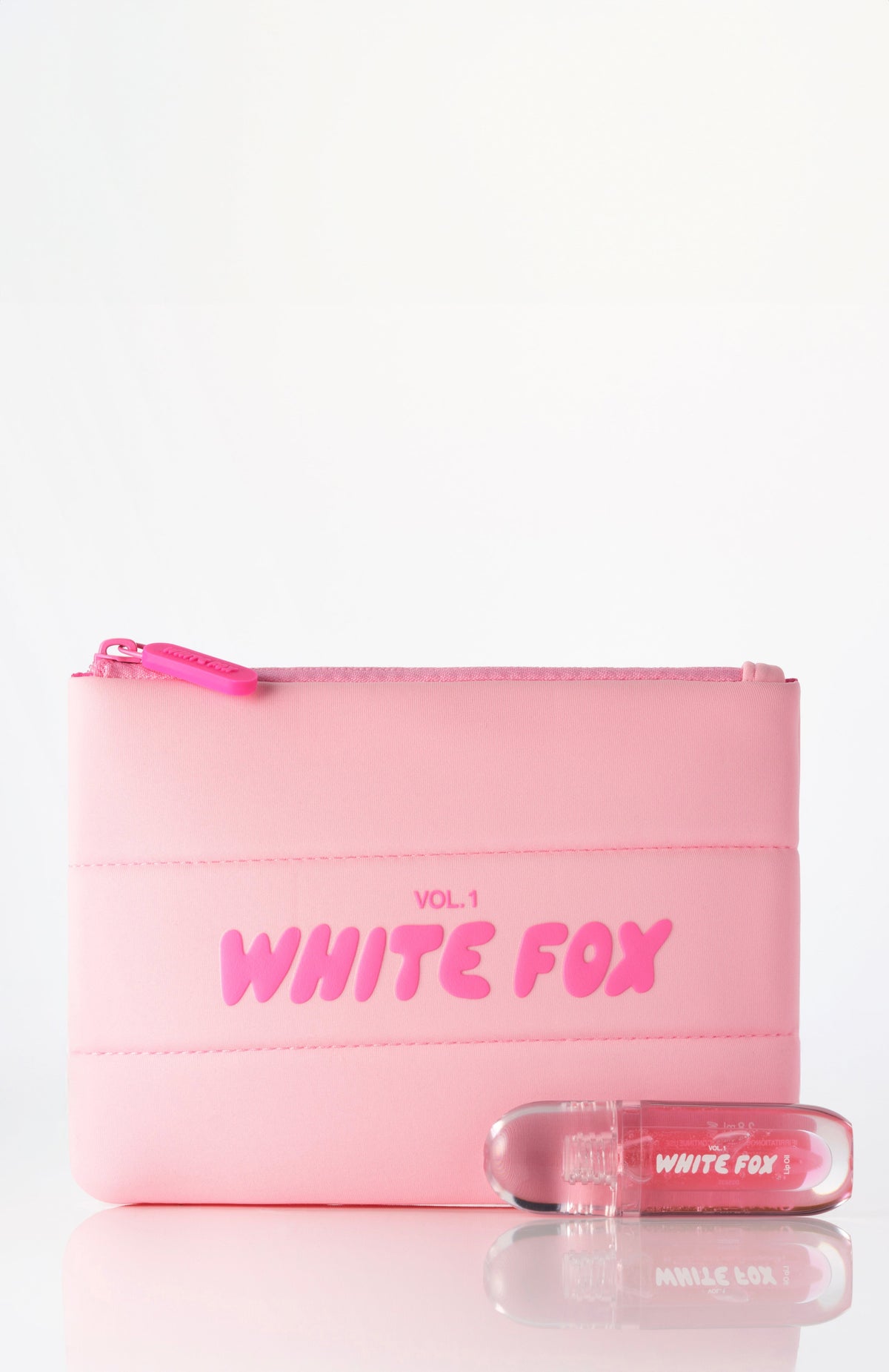 White Fox The Cosmetic Pouch & Lip Oil
