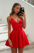 White Fox Forever Radiant Mini Dress Red