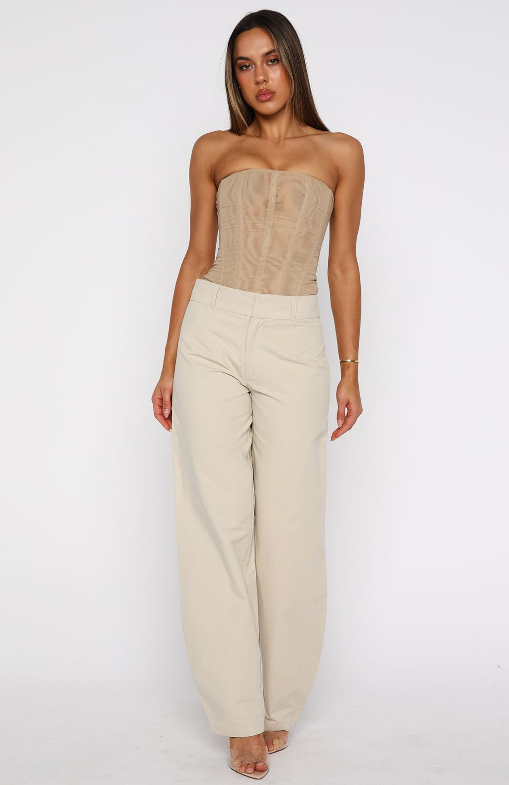 White Fox What Happened To Us Pants Sand