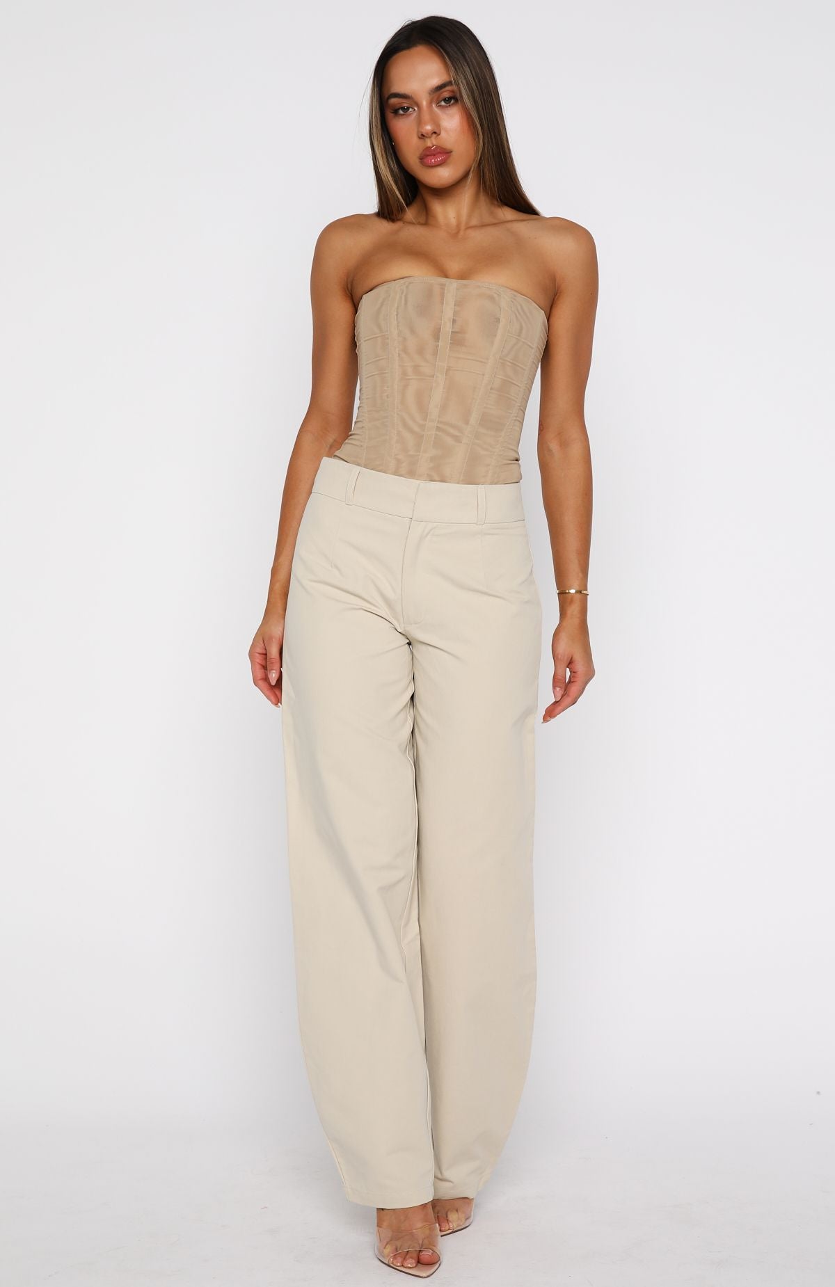 White Fox What Happened To Us Pants Sand