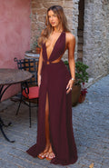 White Fox Tuscany Twilight Maxi Dress Plum