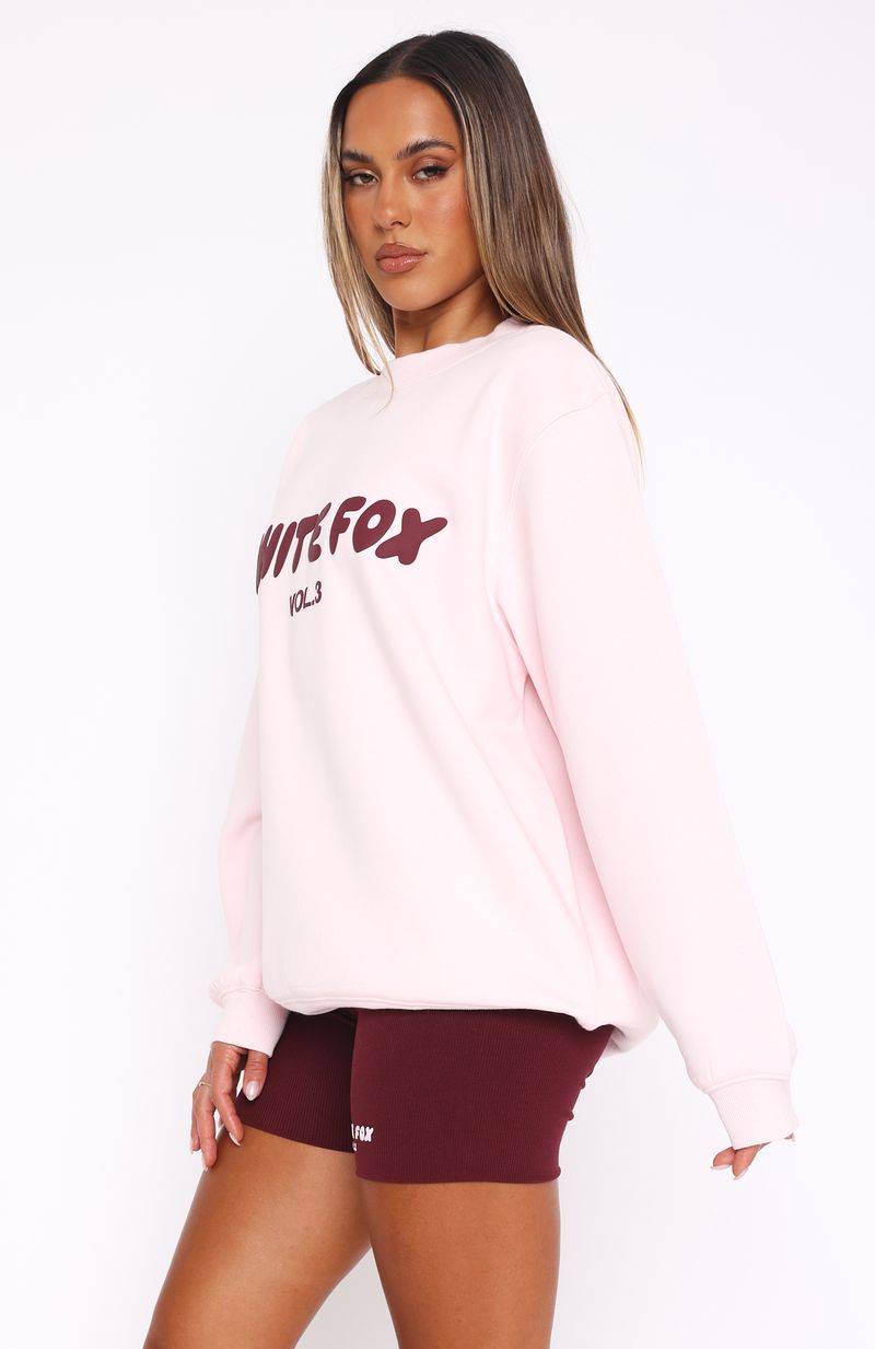 White Fox Offstage Sweater Cupcake