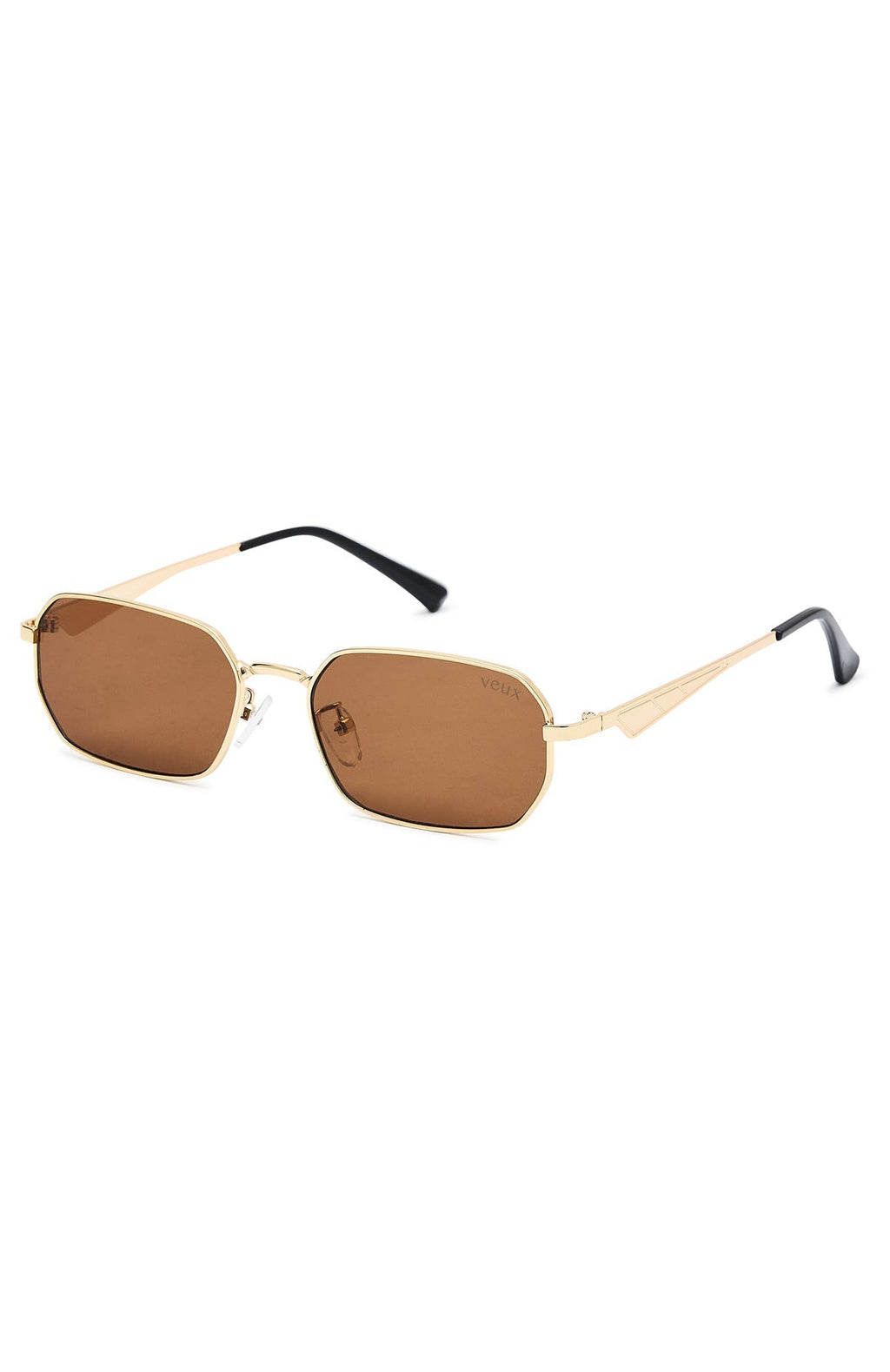 White Fox Arden Sunglasses Chocolate/Gold