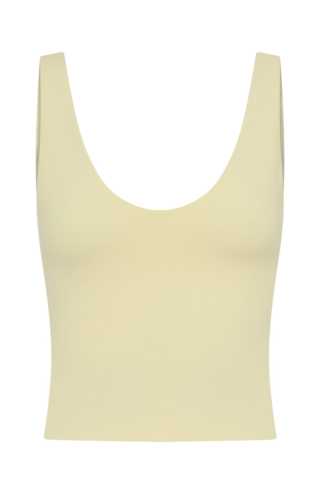White Fox Balance Sports Active Tank Lemon