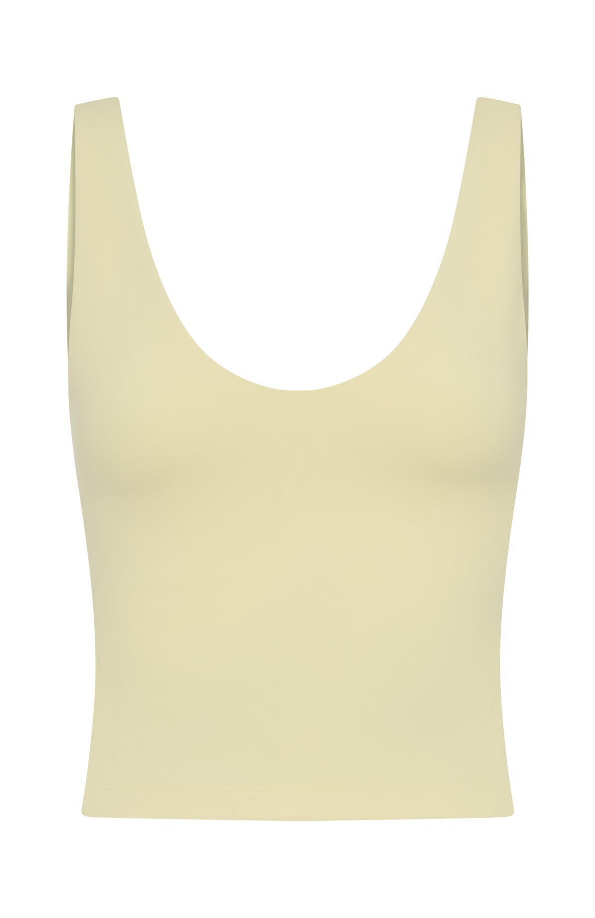 White Fox Balance Sports Active Tank Lemon