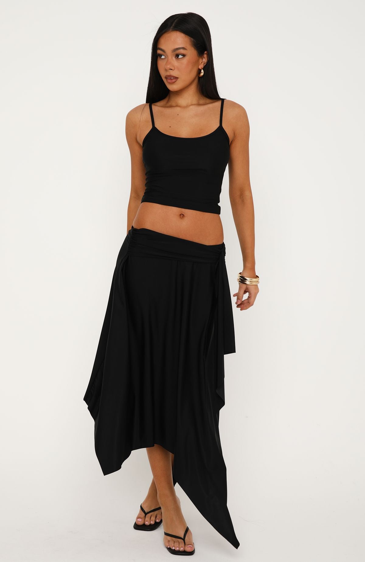 White Fox Lifetime Top Black
