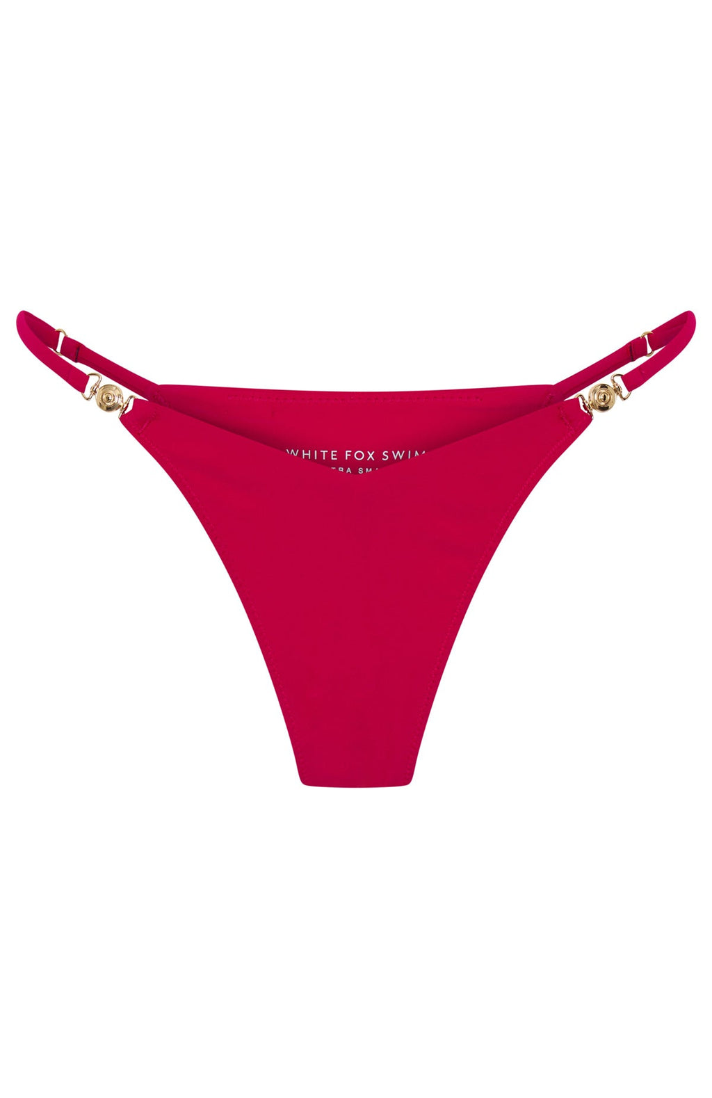 White Fox Kellis Bikini Bottoms Cherry Red