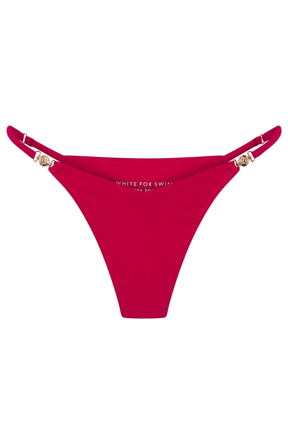 White Fox Kellis Bikini Bottoms Cherry Red