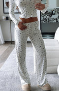 White Fox Dreamy Pyjama Pants Ditsy Blues