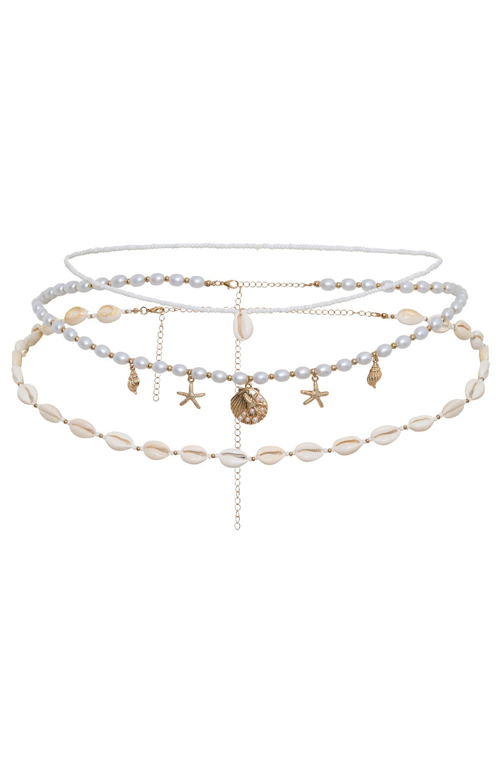 White Fox Haruko Body Chain White