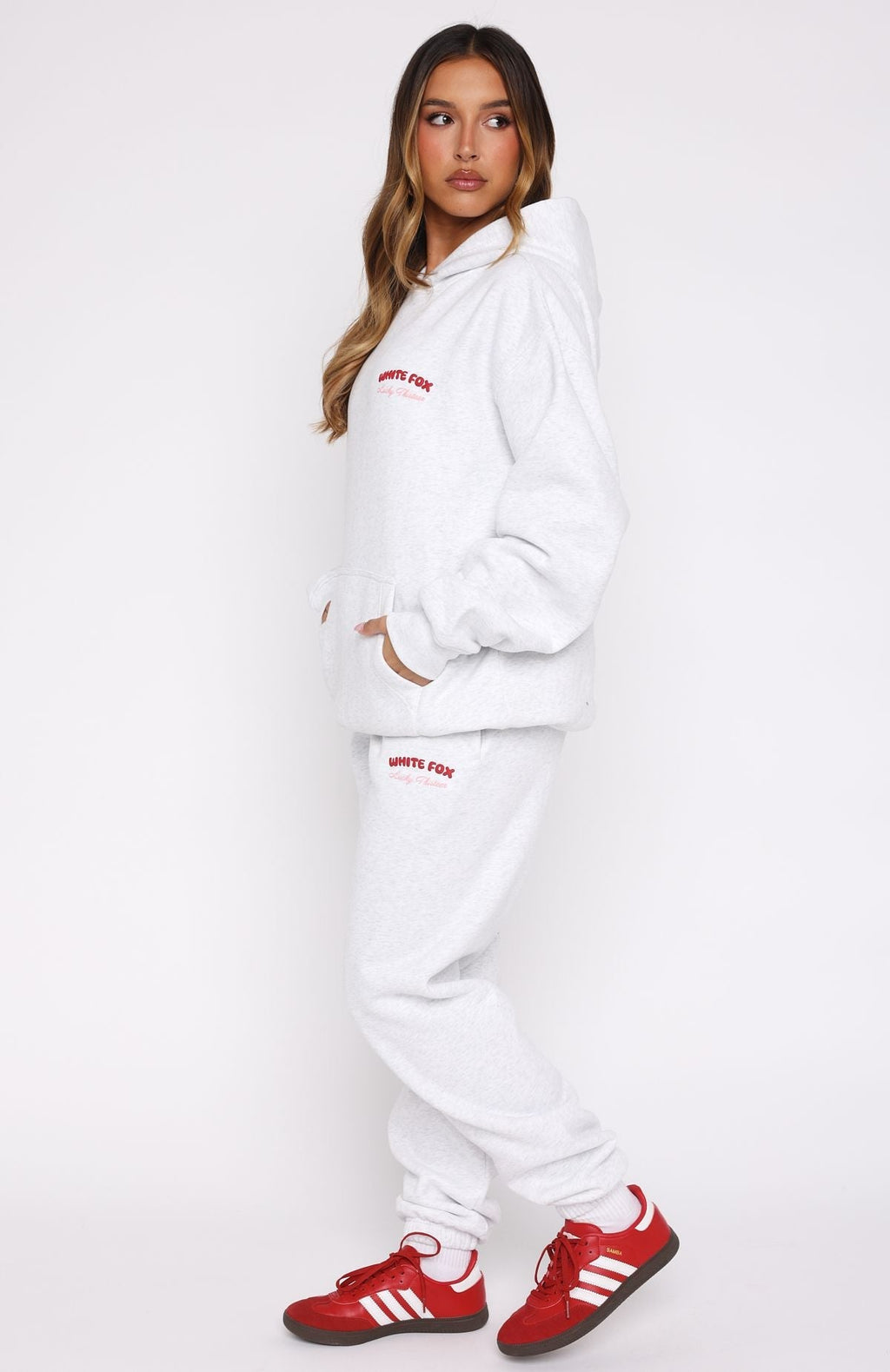 White Fox Lucky Thirteen Cheyenne Sweatpants Grey Marle