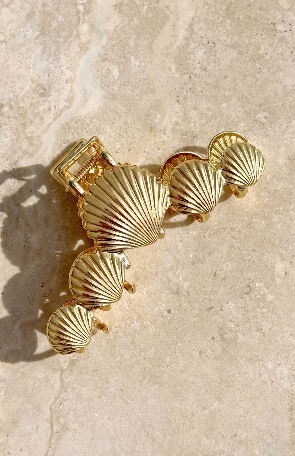 White Fox Ebba Hair Clip Gold