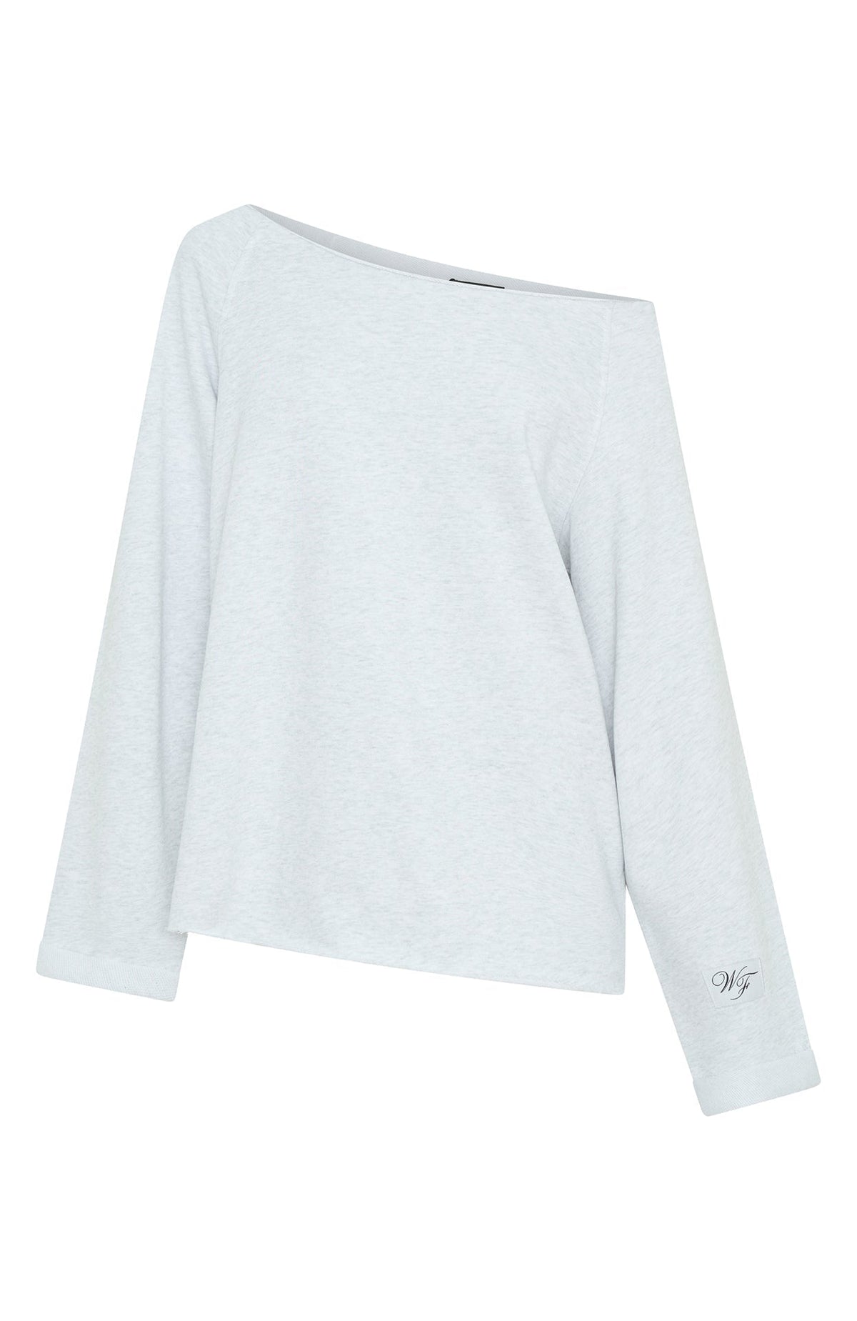 White Fox Call It Love Sweater Light Grey Marle