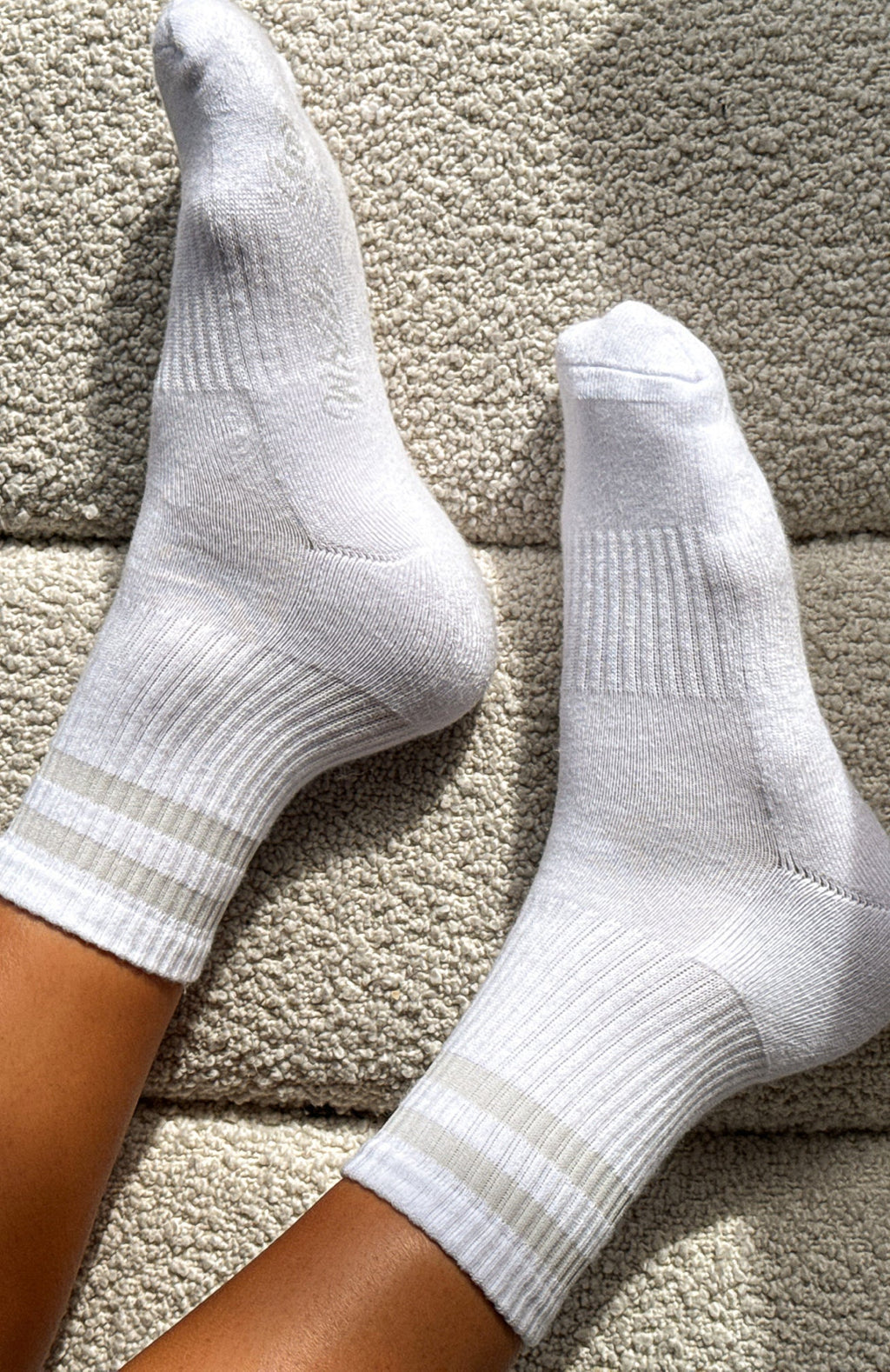 White Fox Grounded Socks White/Moon