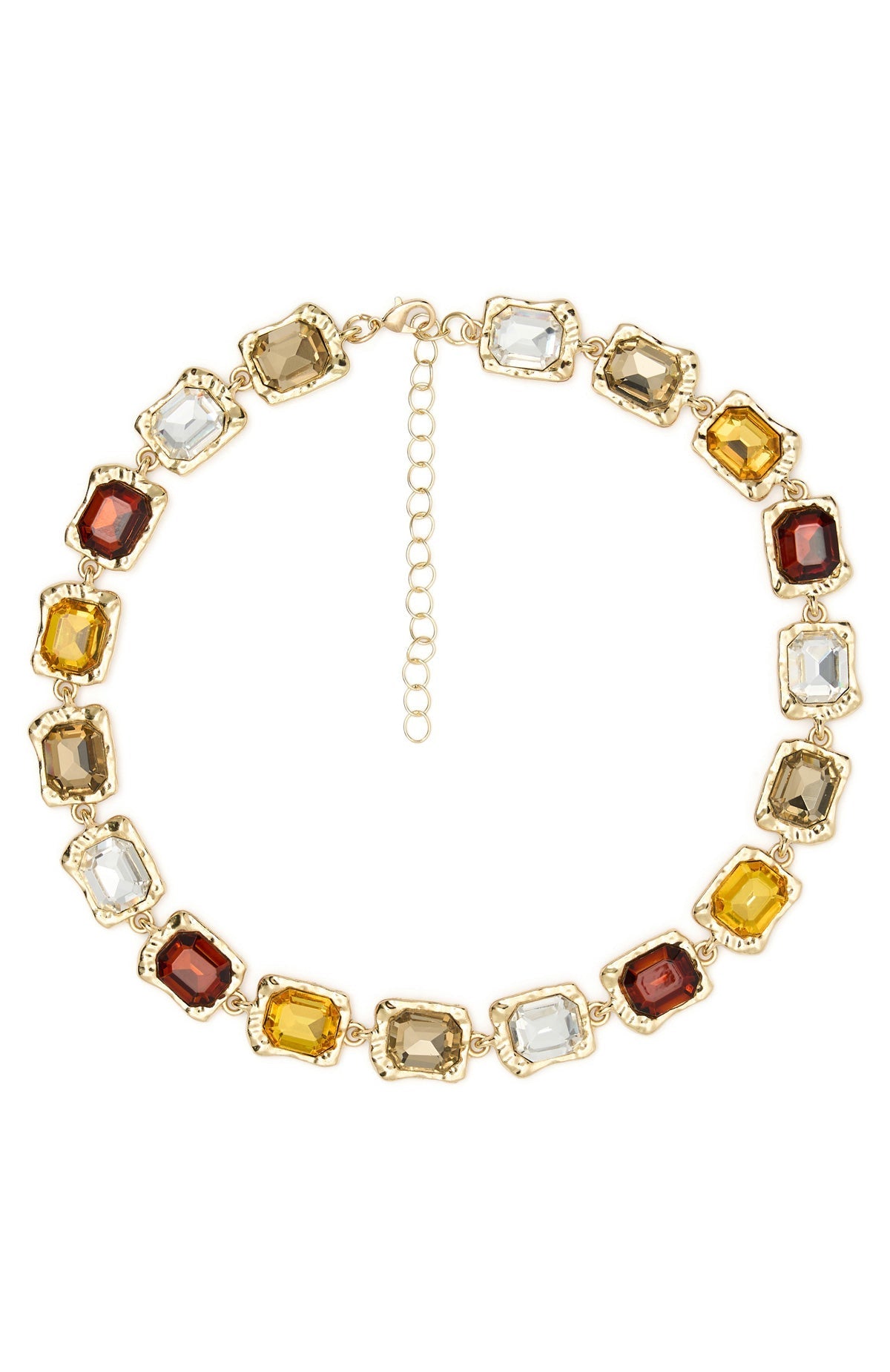 White Fox Marlena Necklace Golden