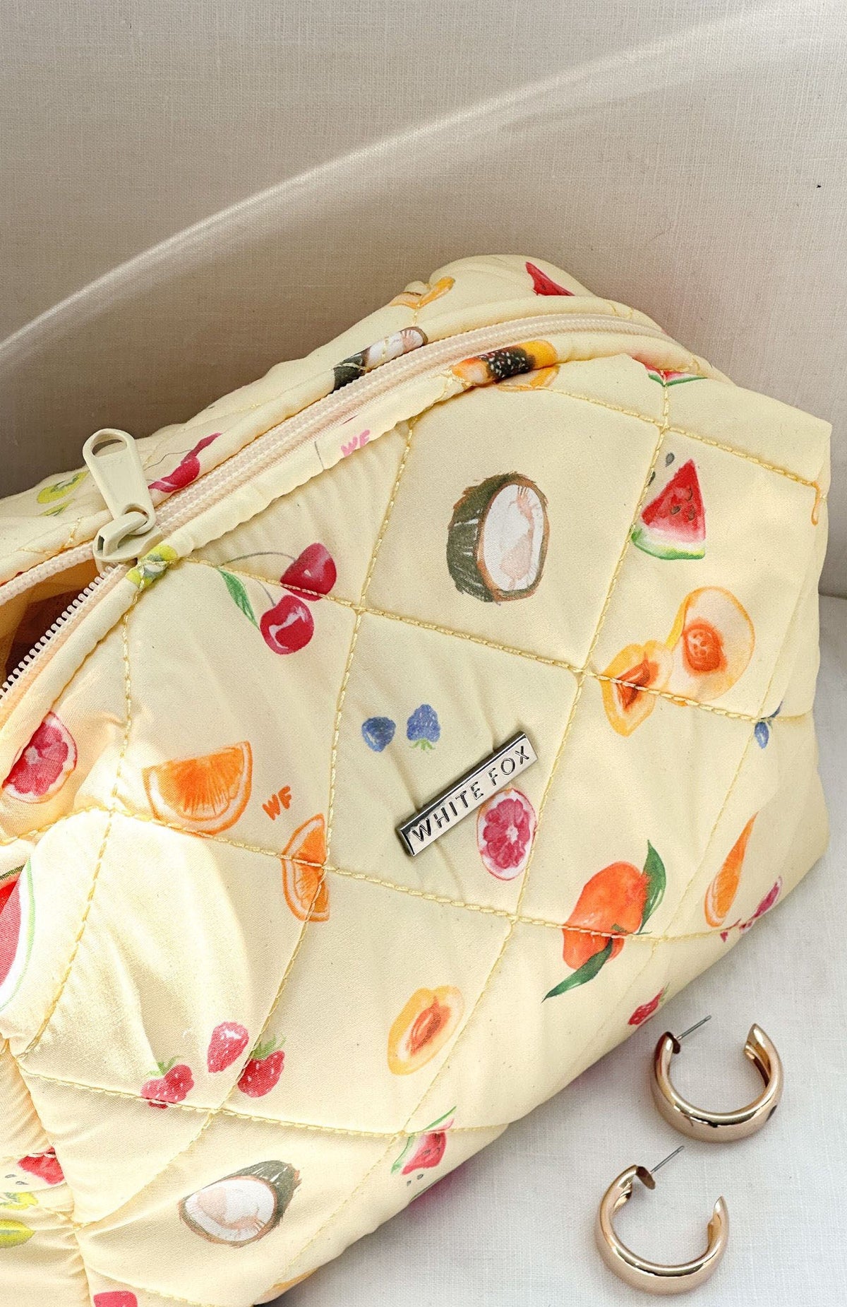 White Fox Getting Ready Cosmetic Bag Fruit Salad