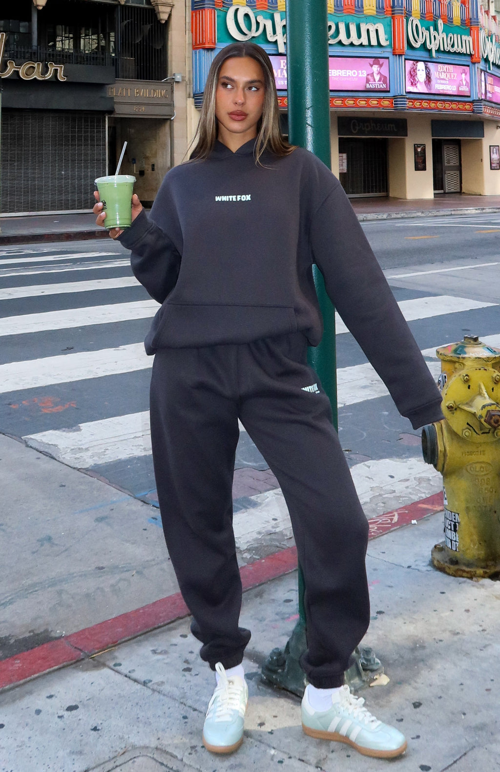 White Fox 11th Street New York Or Nowhere Sweatpants Matcha Crumble