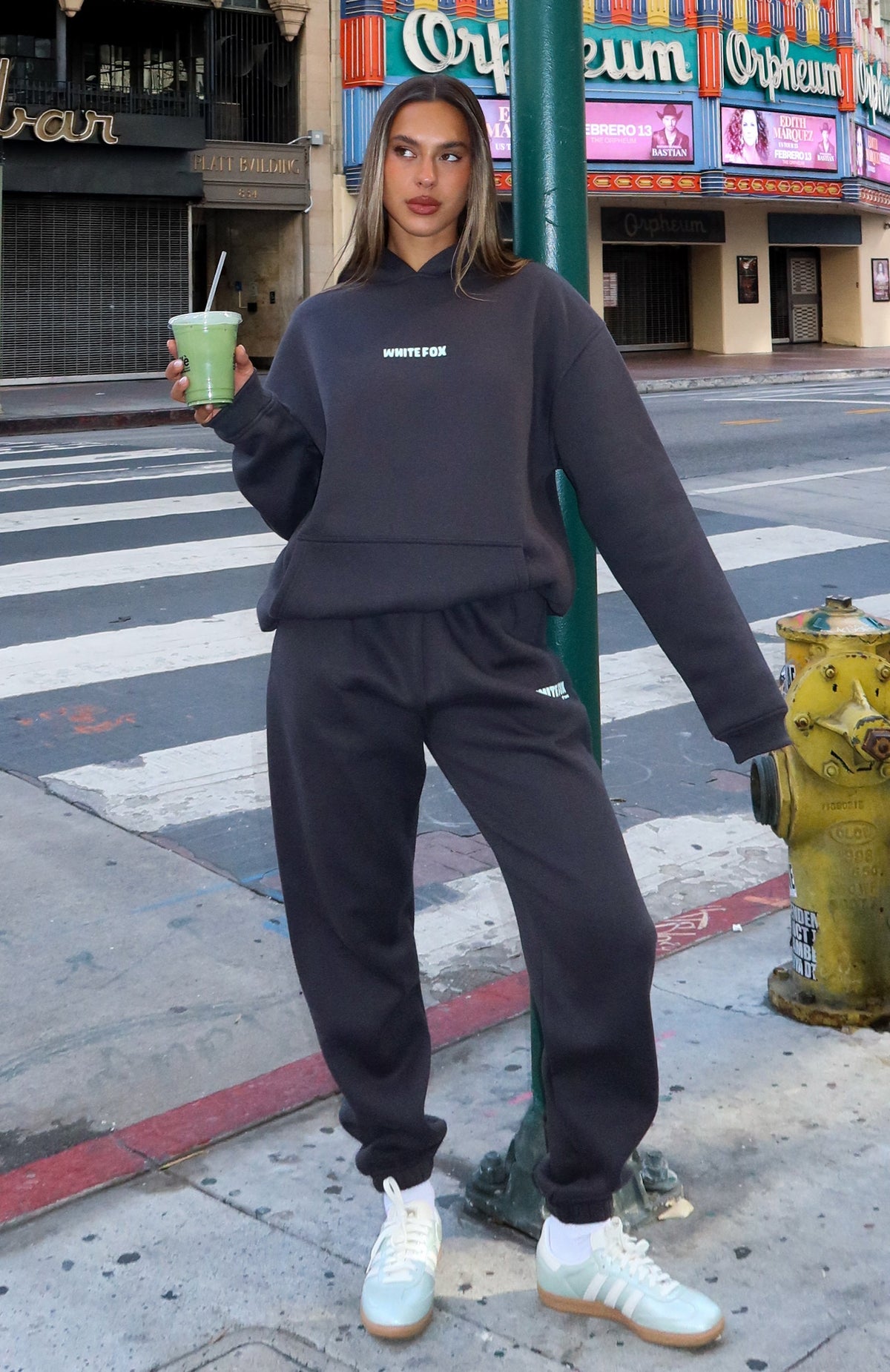White Fox 11th Street New York Or Nowhere Sweatpants Matcha Crumble