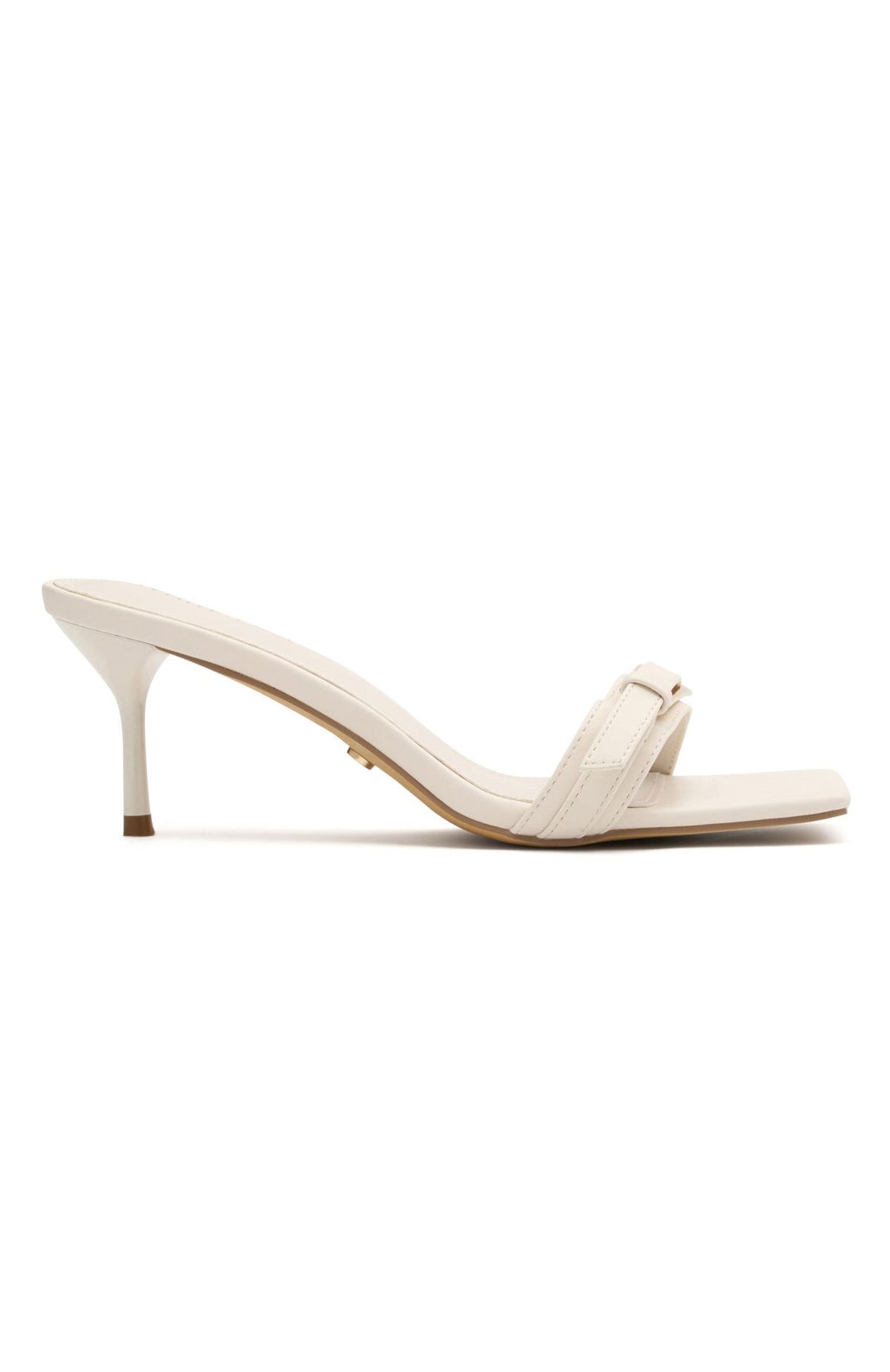 White Fox Sunny Mules Bone