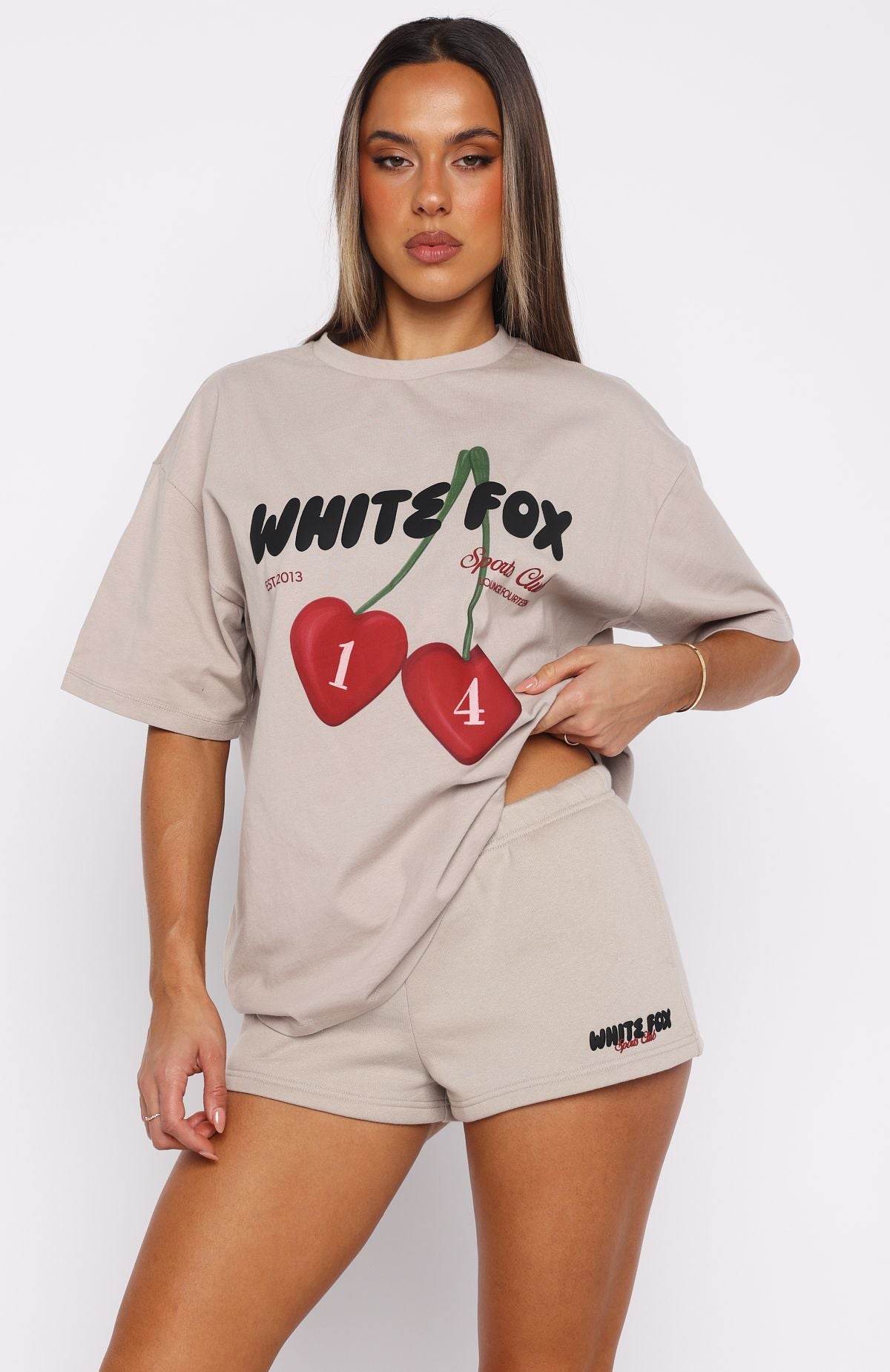White Fox Club 14 Trinity Lounge Shorts Moon