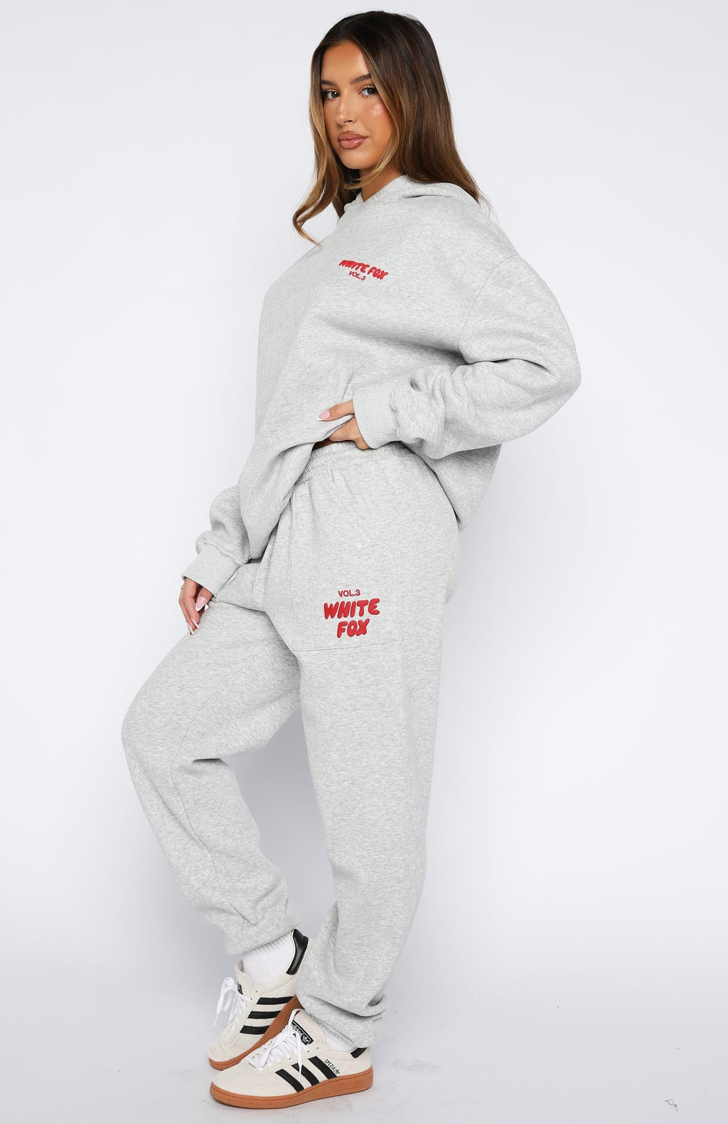 White Fox Offstage Sweatpants Alloy Grey
