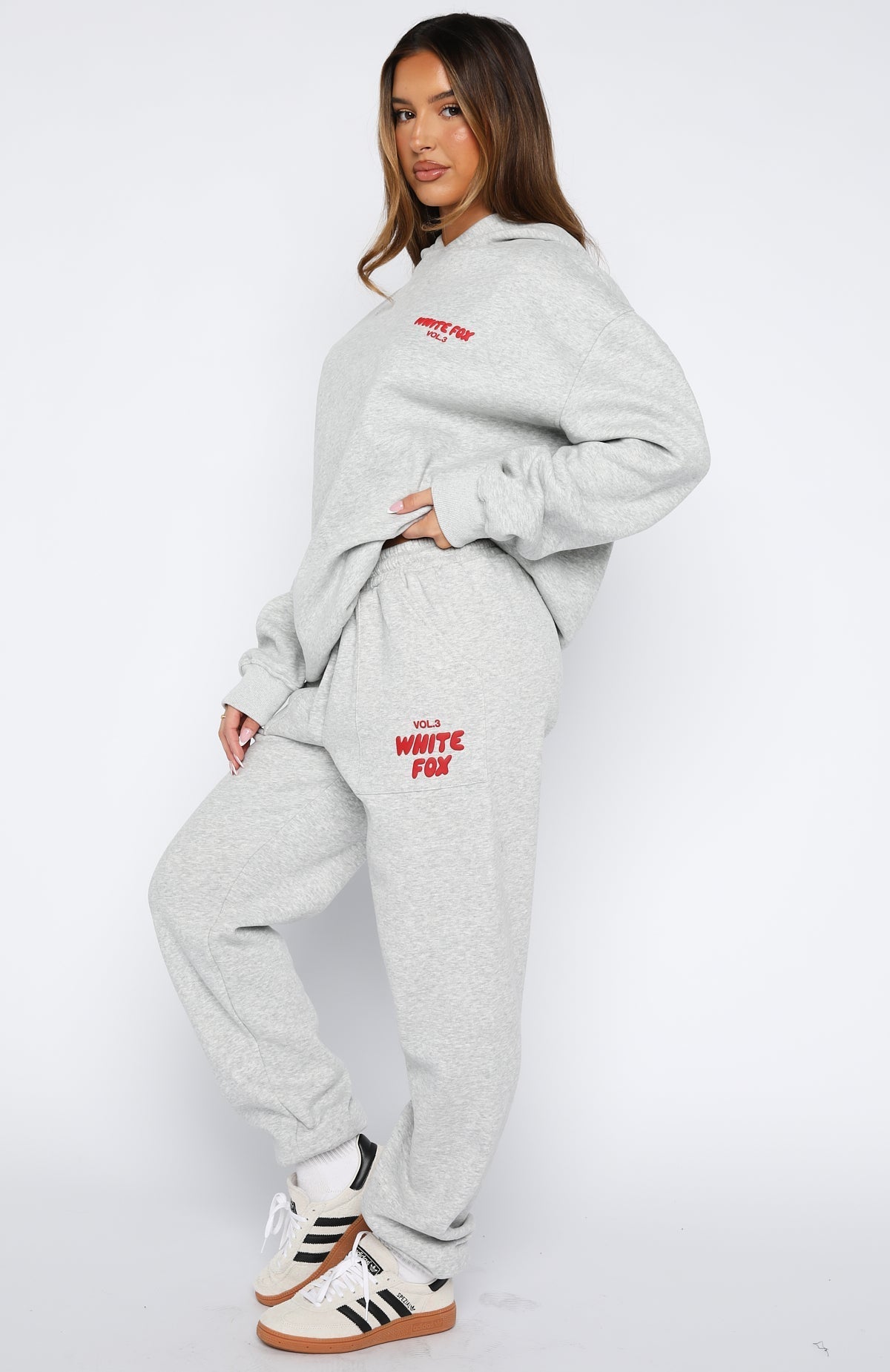 White Fox Offstage Sweatpants Alloy Grey