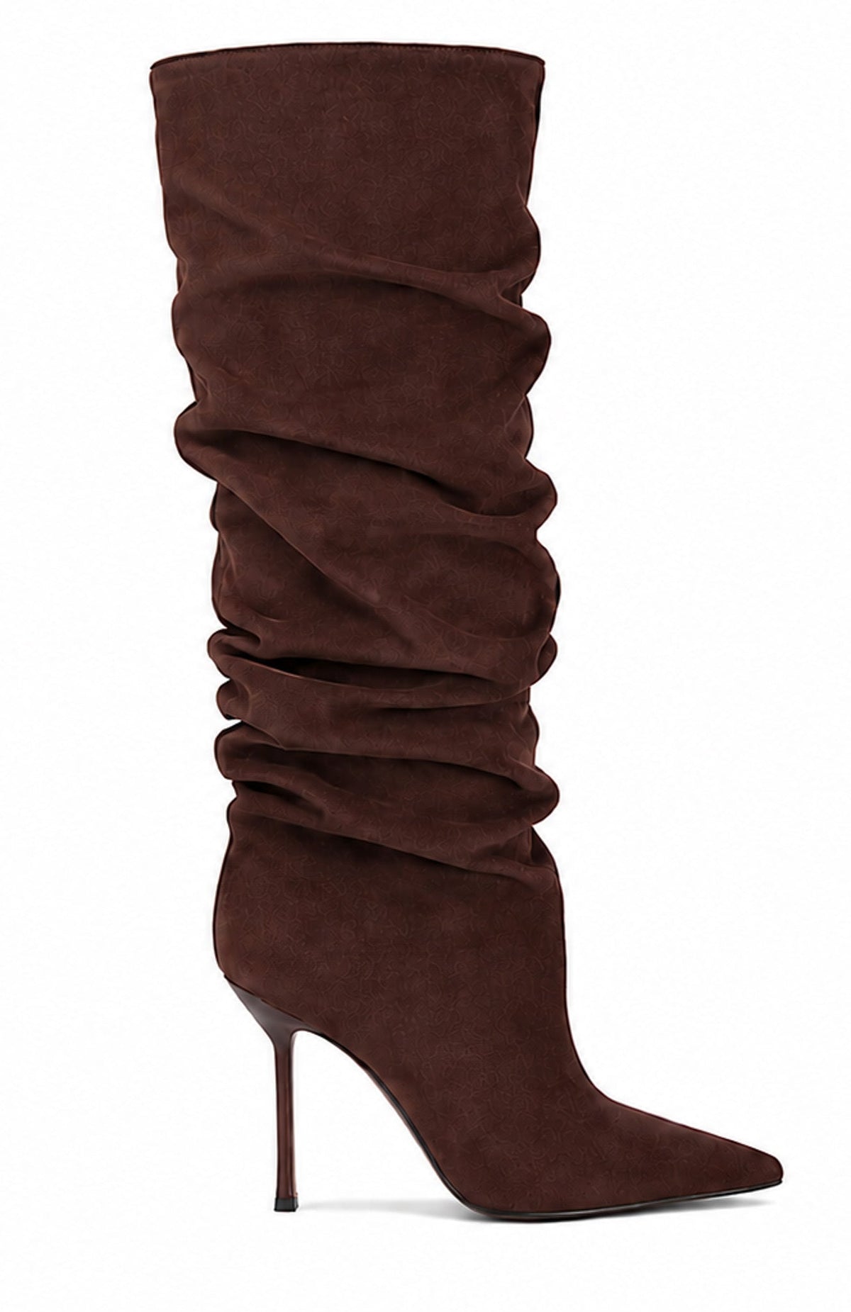 White Fox Redford Knee High Boots Chocolate