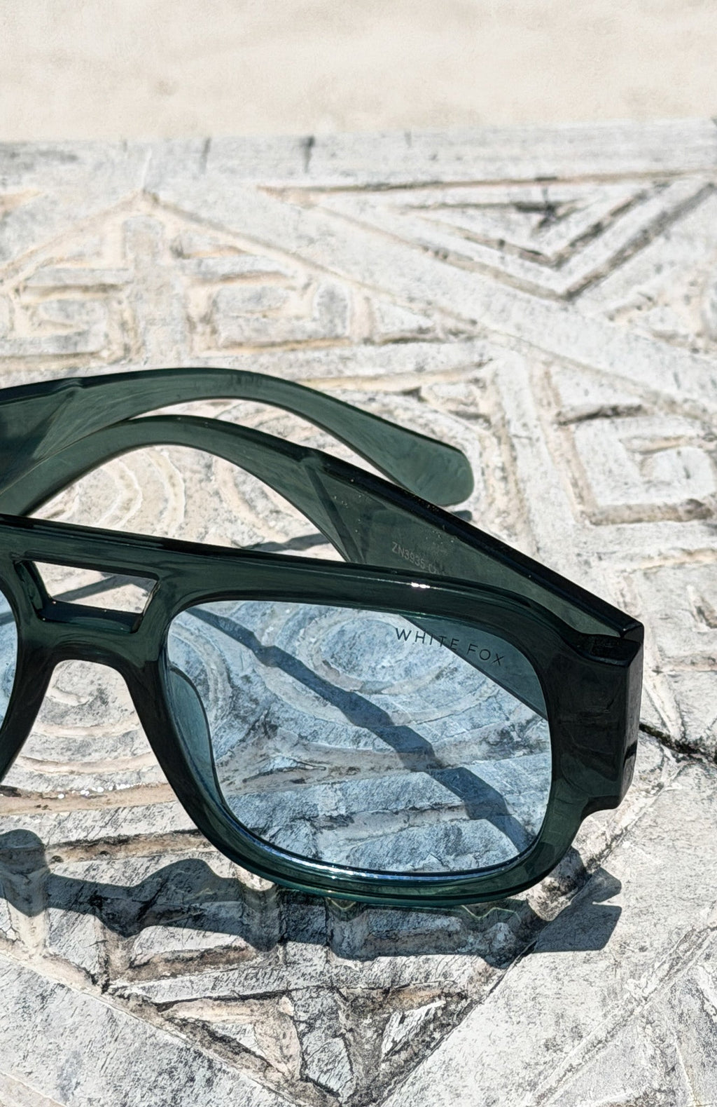 White Fox Tirza Sunglasses Aqua/Blue