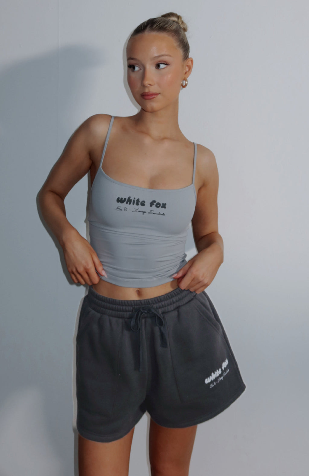 White Fox Era 8 Singlet Mist